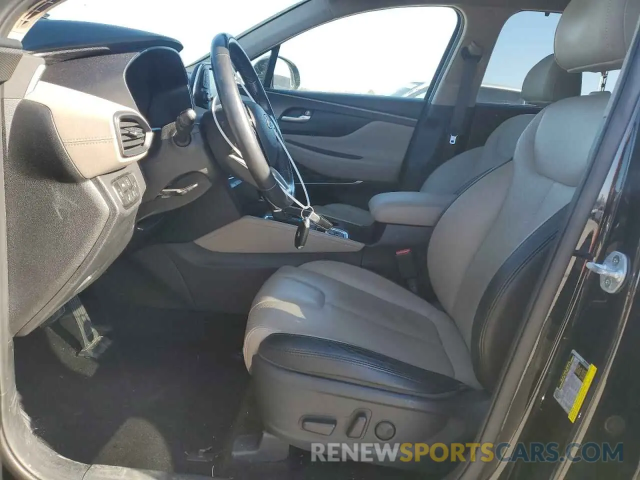 7 Photograph of a damaged car 5NMS5CAD3KH068714 HYUNDAI SANTA FE 2019