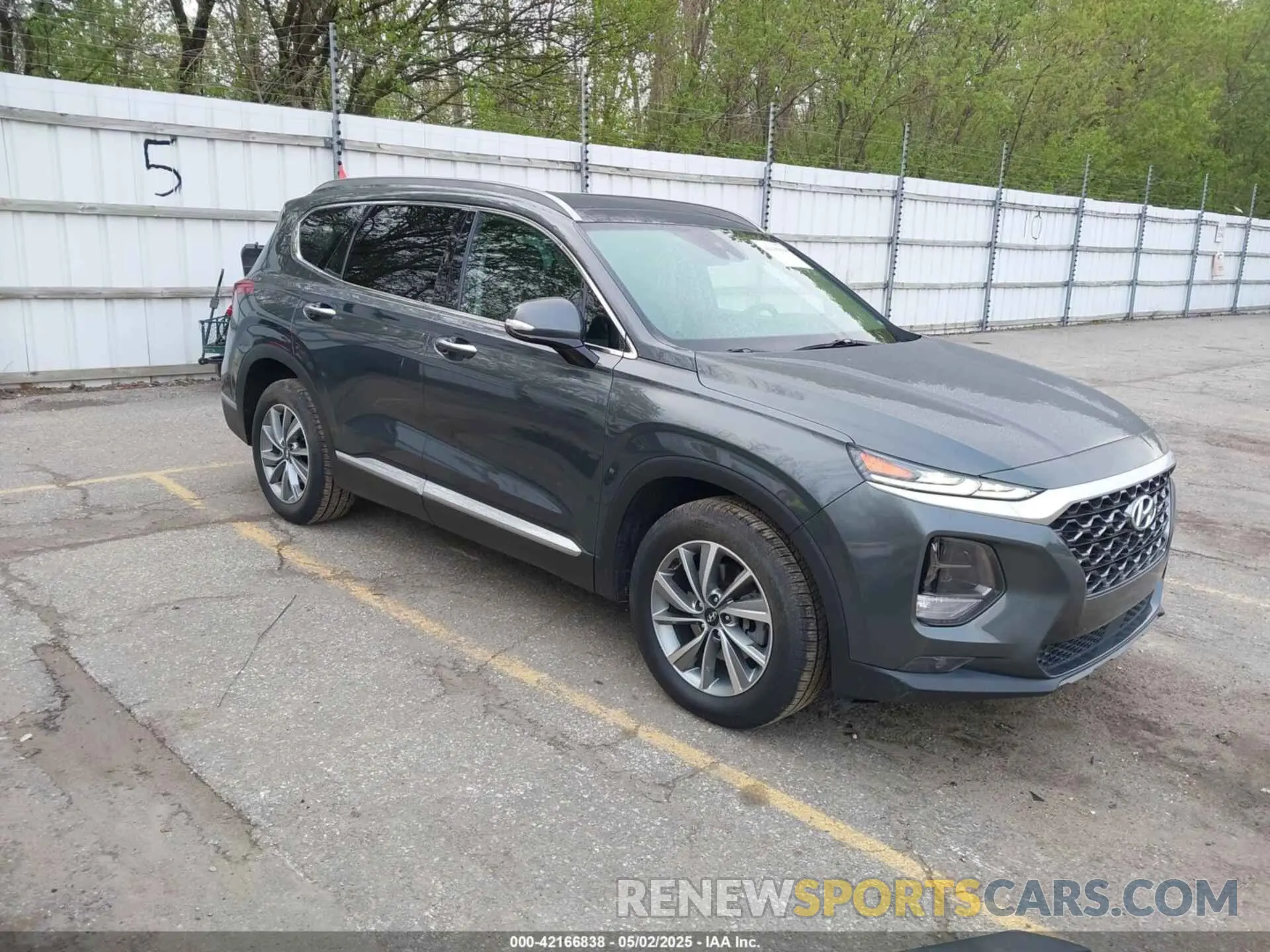 1 Фотография поврежденного автомобиля 5NMS5CAD5KH065720 HYUNDAI SANTA FE 2019
