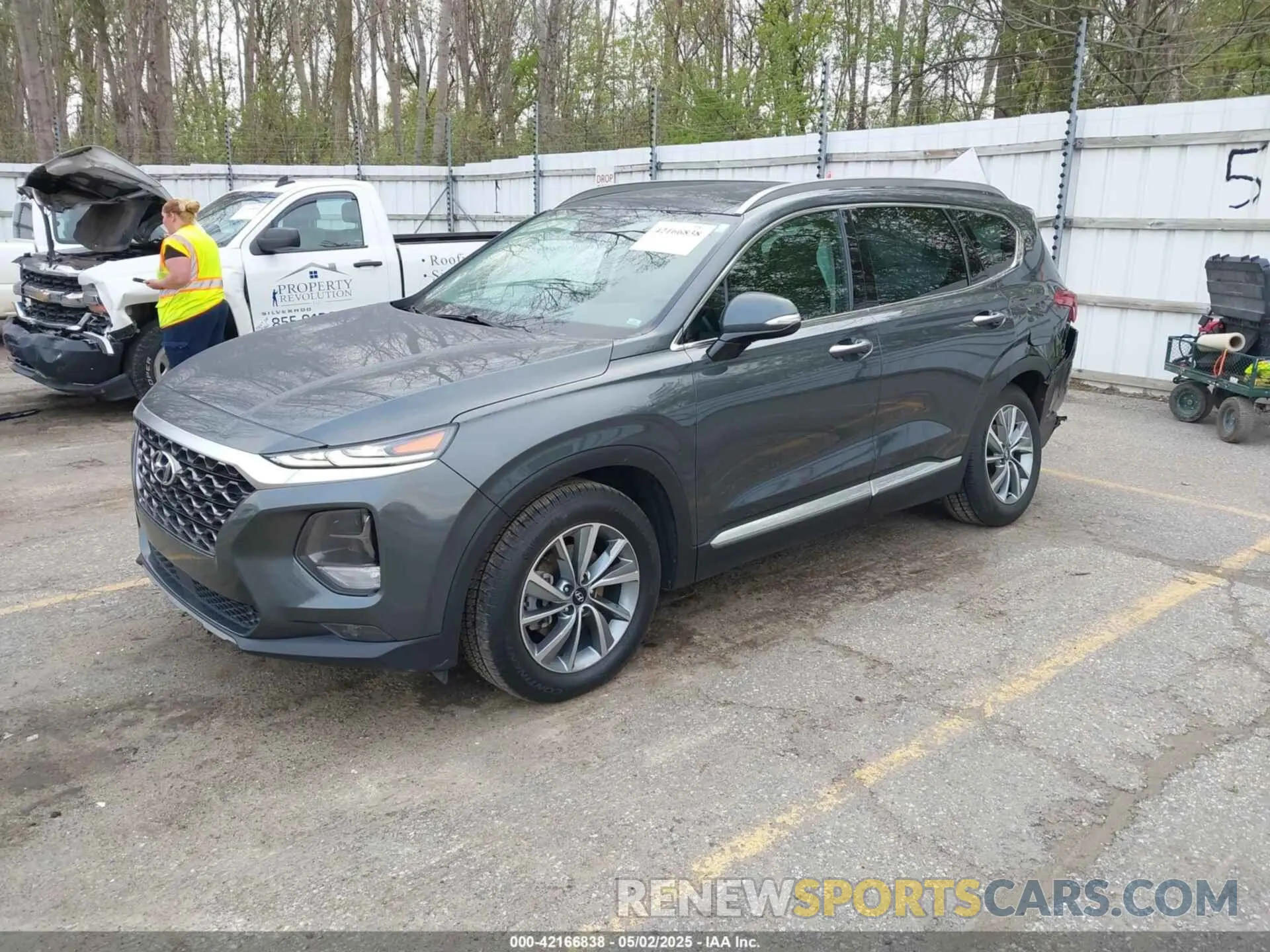 2 Фотография поврежденного автомобиля 5NMS5CAD5KH065720 HYUNDAI SANTA FE 2019