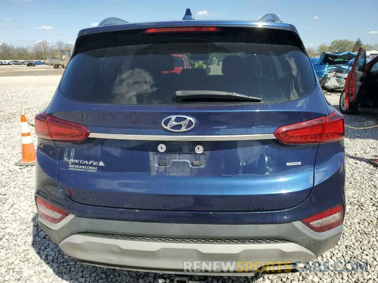 6 Фотография поврежденного автомобиля 5NMS5CAD6KH108770 HYUNDAI SANTA FE 2019
