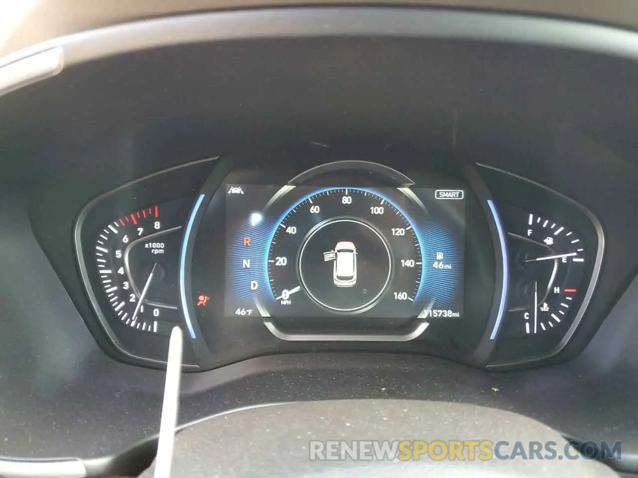 9 Фотография поврежденного автомобиля 5NMS5CAD6KH108770 HYUNDAI SANTA FE 2019