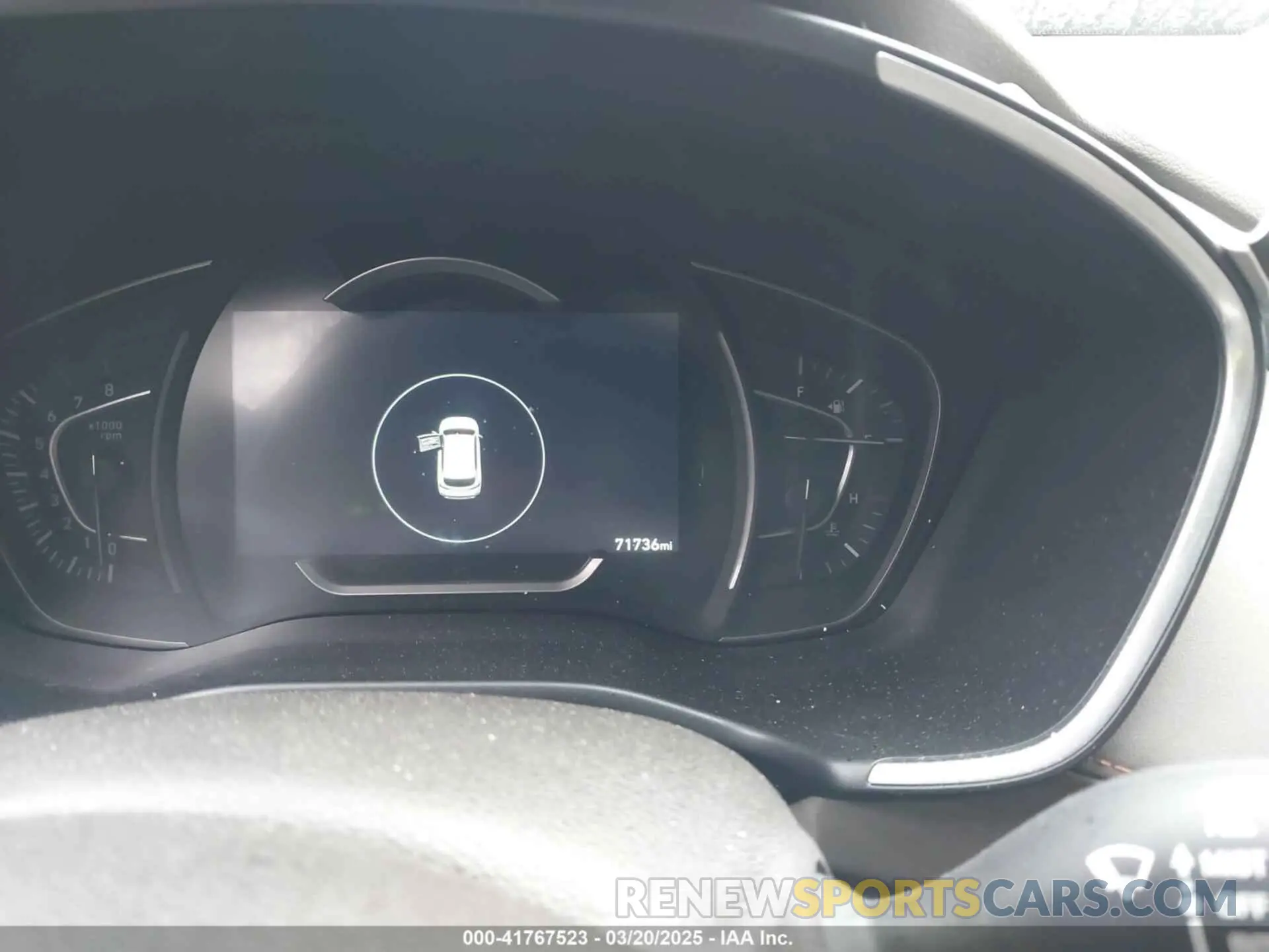 7 Photograph of a damaged car 5NMS5CAD8KH078588 HYUNDAI SANTA FE 2019