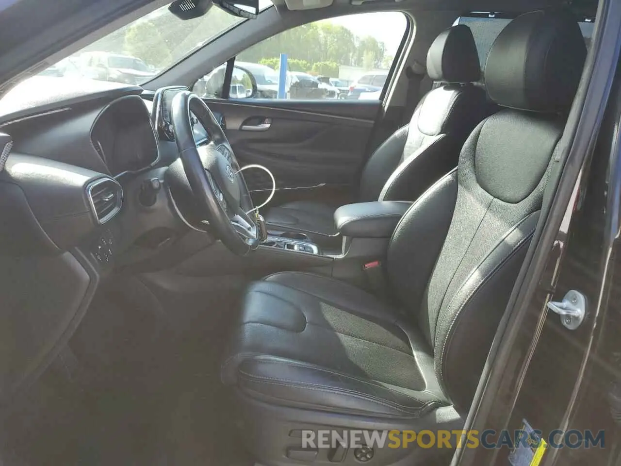 7 Photograph of a damaged car 5NMS5CAD8KH101898 HYUNDAI SANTA FE 2019