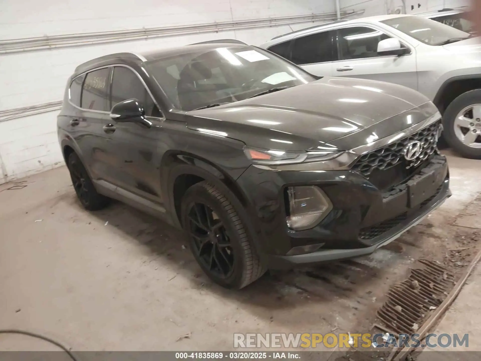 1 Фотография поврежденного автомобиля 5NMS5CAD9KH002846 HYUNDAI SANTA FE 2019