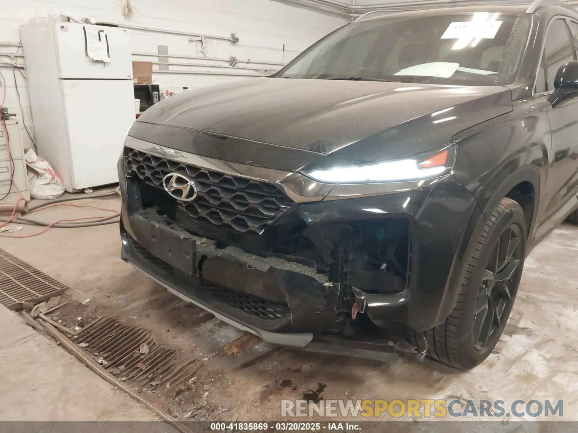 6 Фотография поврежденного автомобиля 5NMS5CAD9KH002846 HYUNDAI SANTA FE 2019