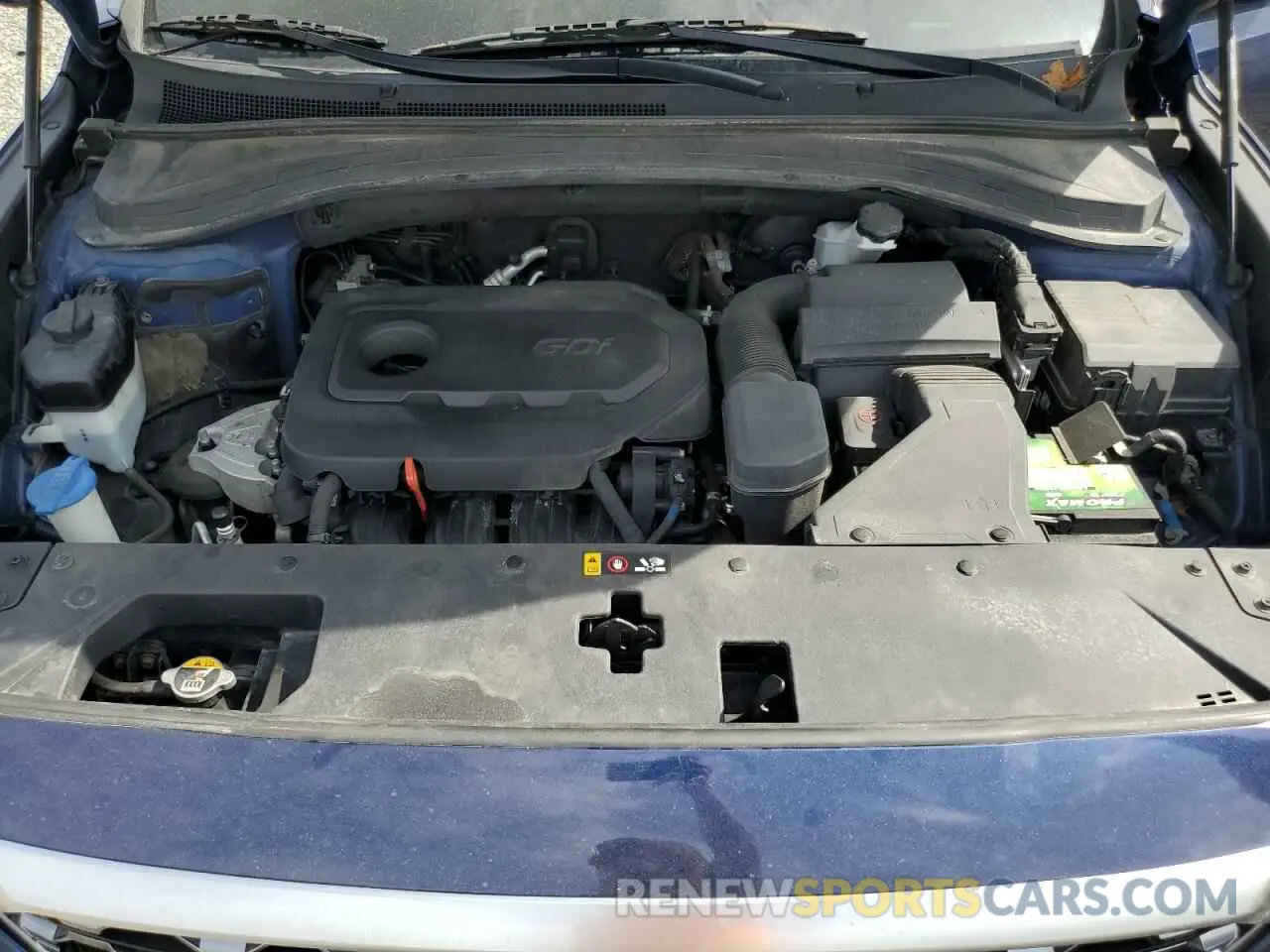 12 Photograph of a damaged car 5NMS5CADXKH066698 HYUNDAI SANTA FE 2019