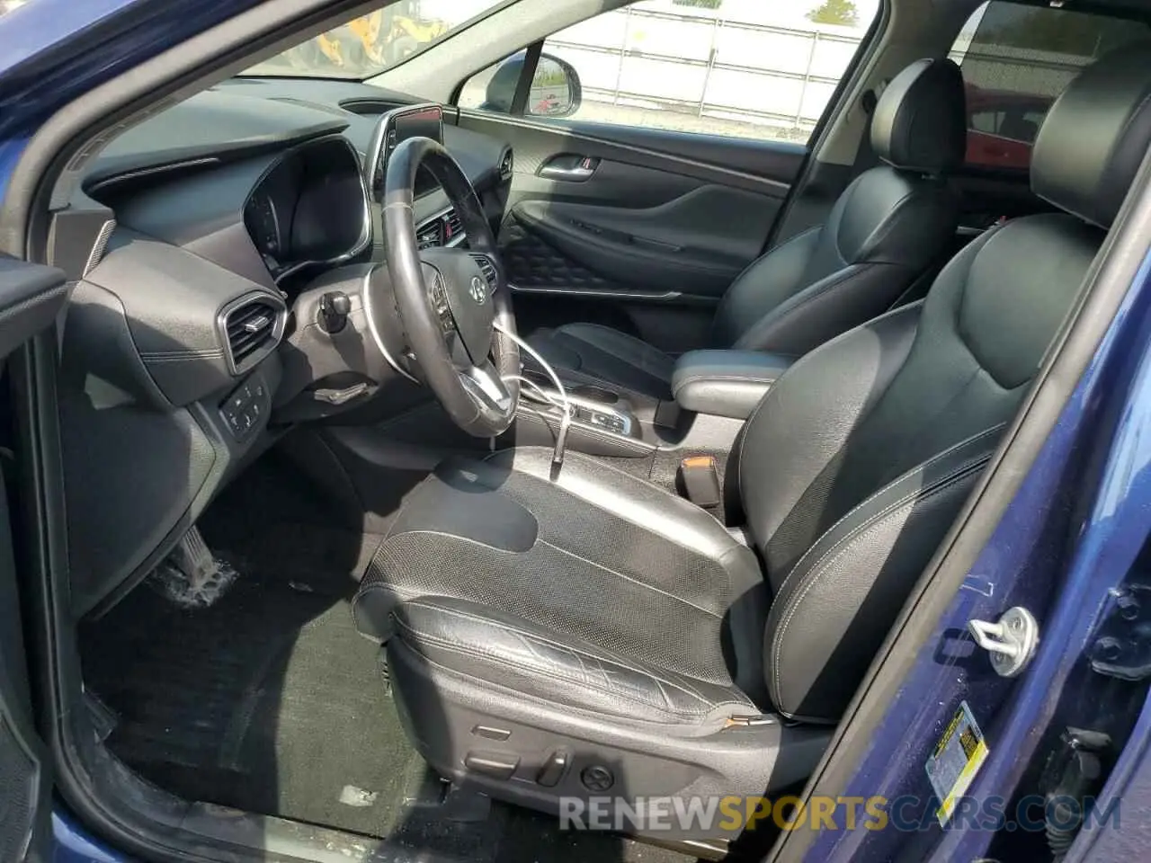 7 Photograph of a damaged car 5NMS5CADXKH066698 HYUNDAI SANTA FE 2019