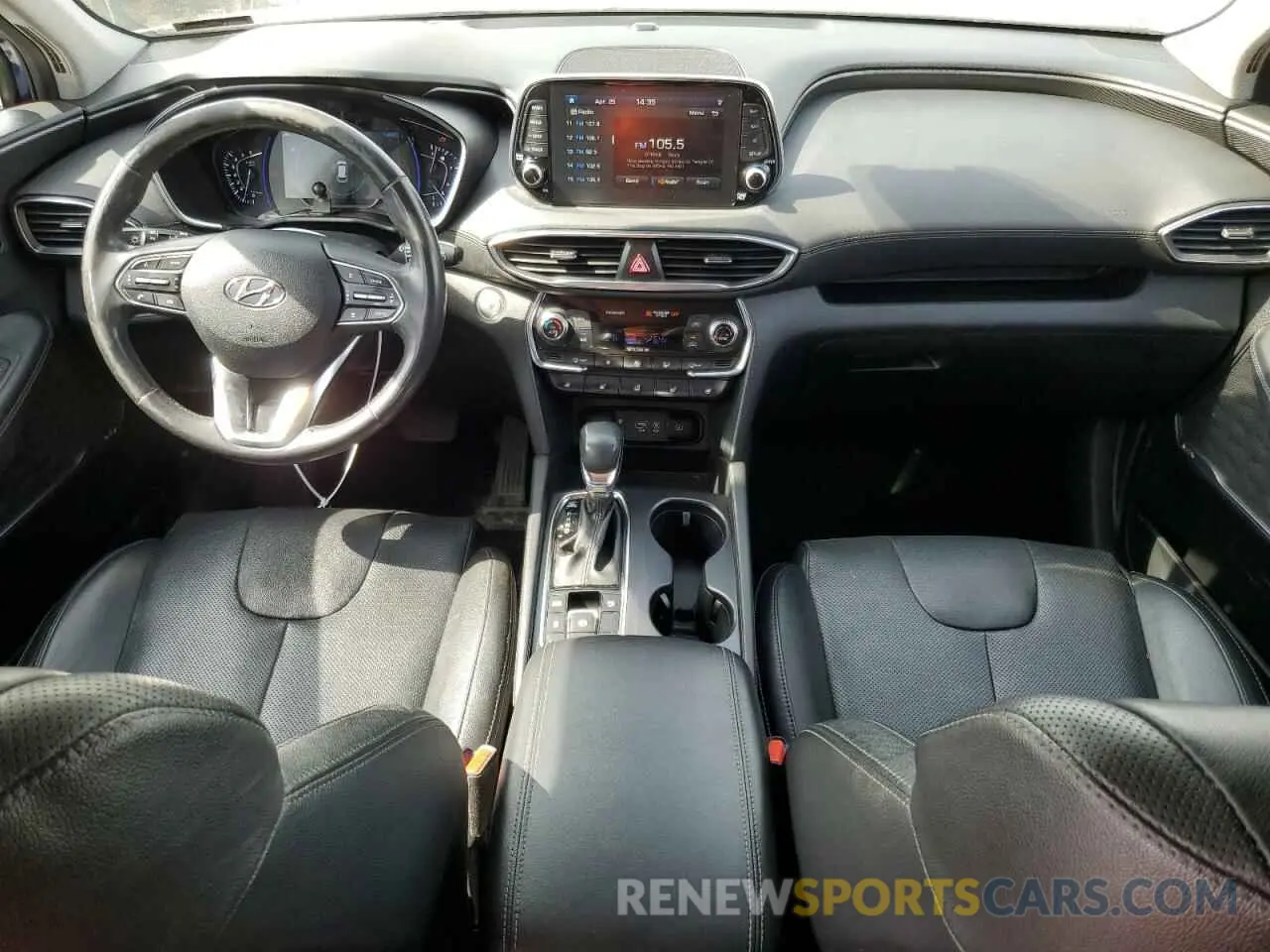 8 Photograph of a damaged car 5NMS5CADXKH066698 HYUNDAI SANTA FE 2019