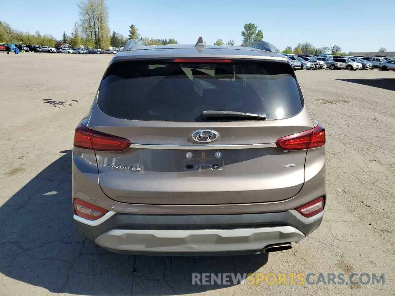 6 Photograph of a damaged car 5NMS5CADXKH090256 HYUNDAI SANTA FE 2019