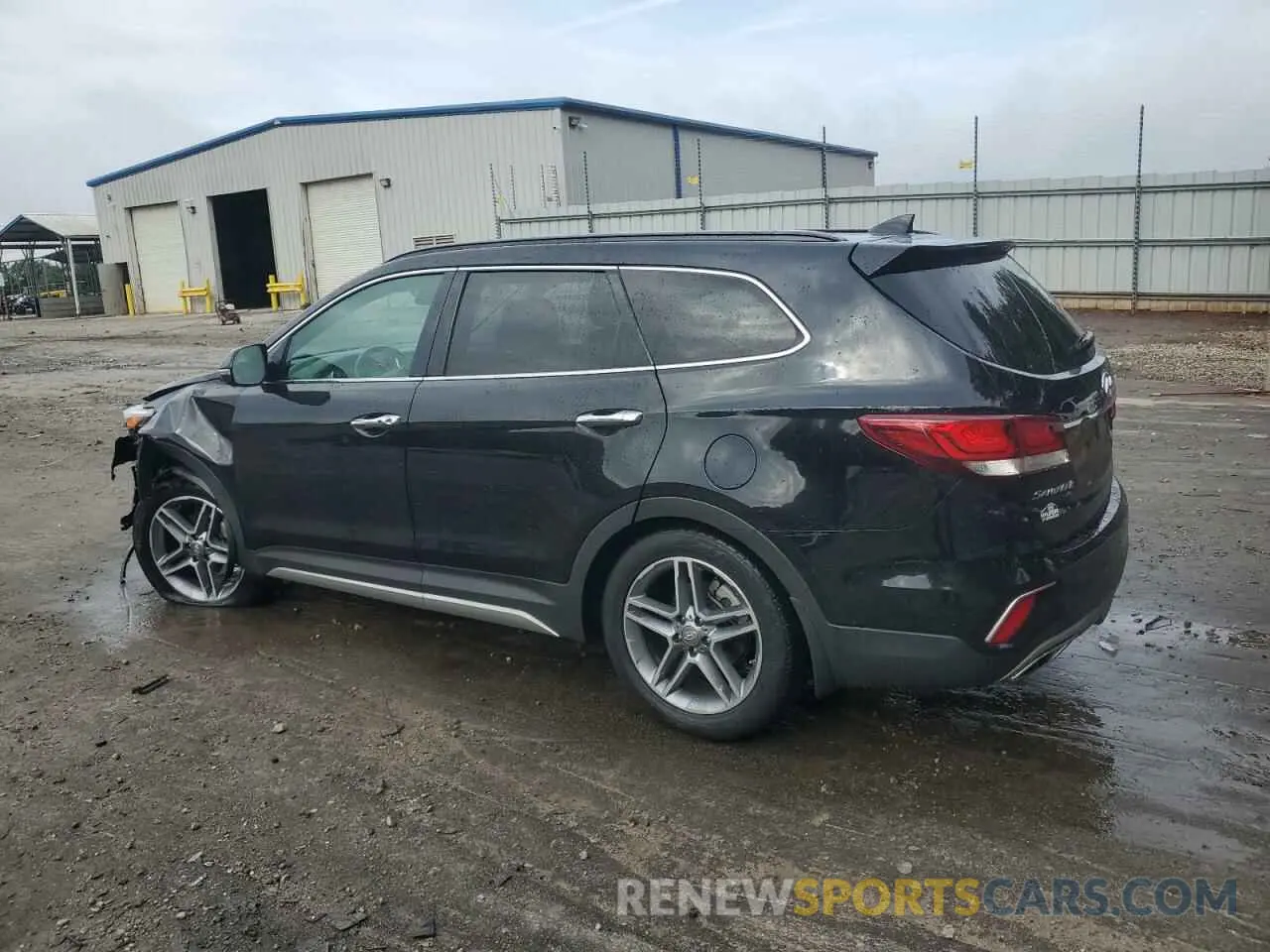 2 Фотография поврежденного автомобиля KM8SR4HF3KU309788 HYUNDAI SANTA FE 2019