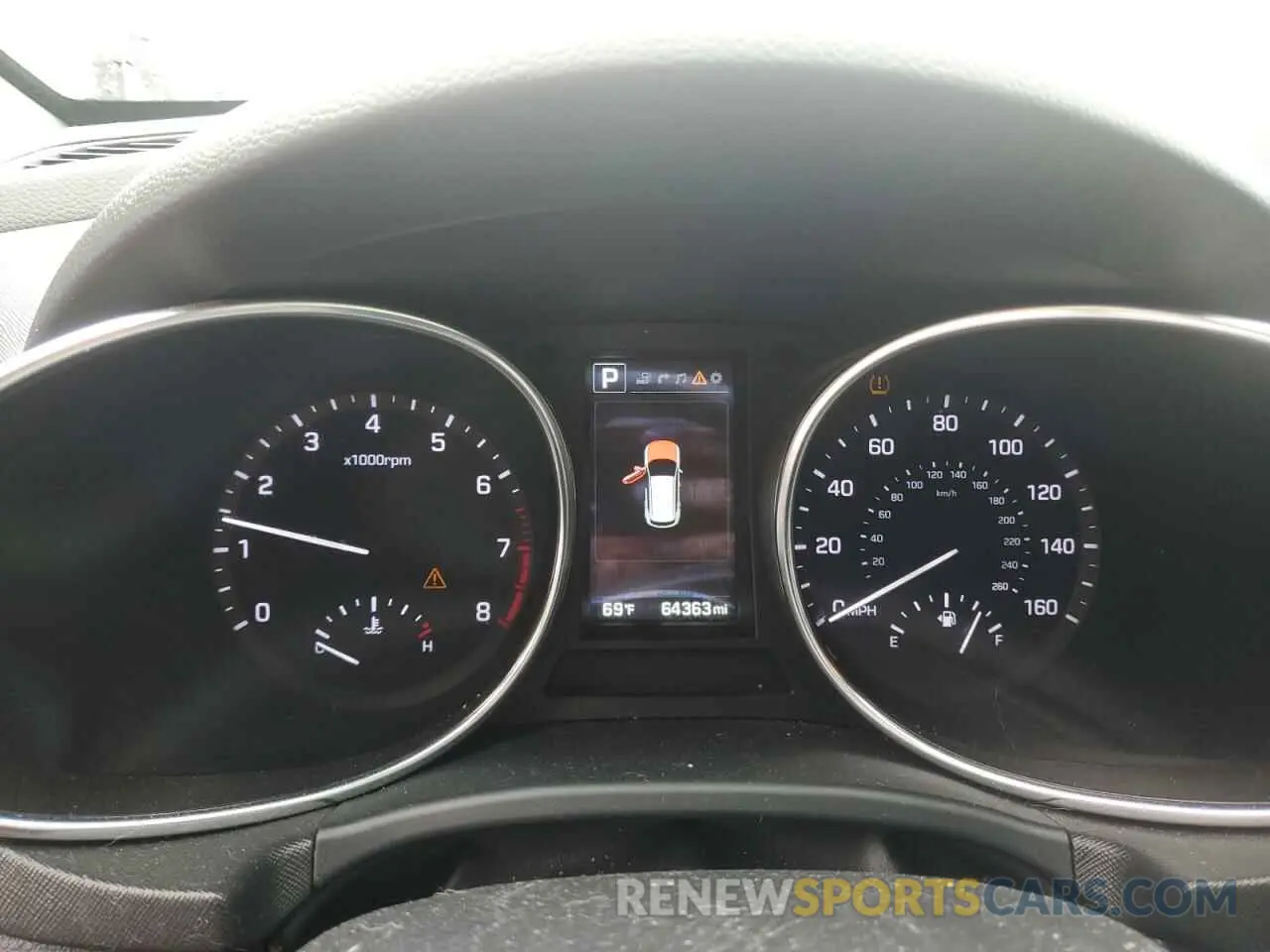9 Фотография поврежденного автомобиля KM8SR4HF3KU309788 HYUNDAI SANTA FE 2019