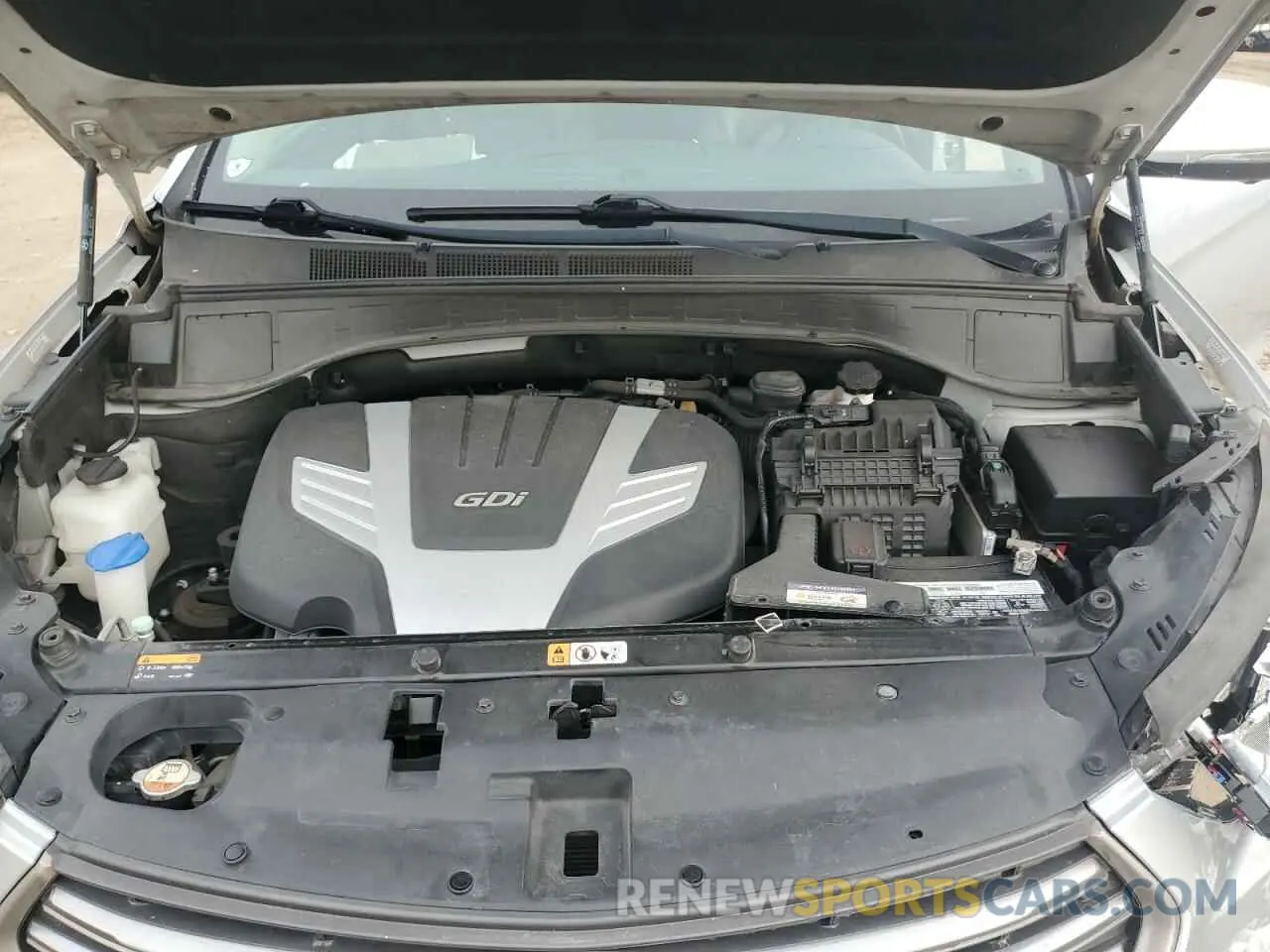 14 Фотография поврежденного автомобиля KM8SR4HF6KU299547 HYUNDAI SANTA FE 2019