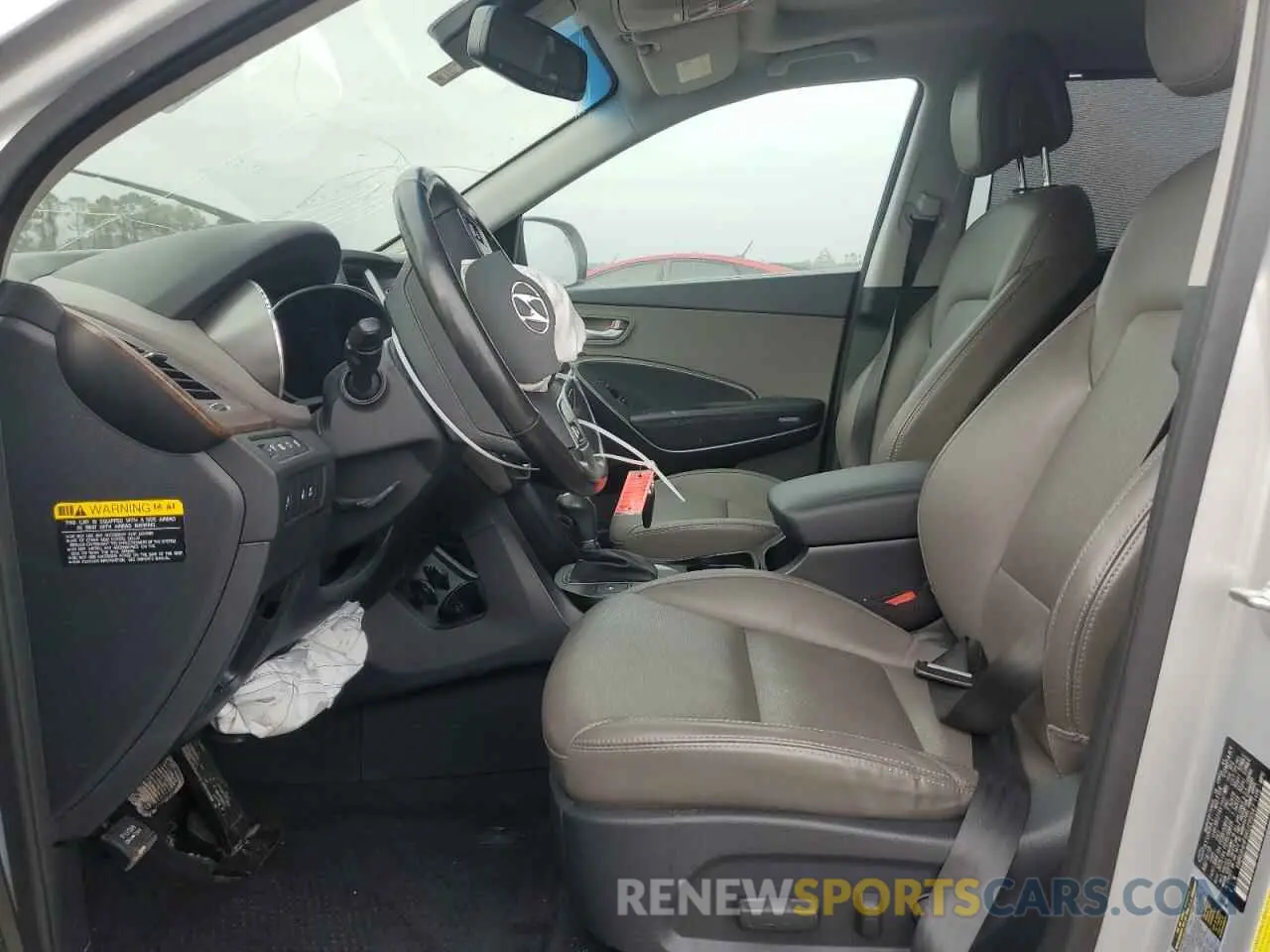 7 Фотография поврежденного автомобиля KM8SR4HF6KU299547 HYUNDAI SANTA FE 2019