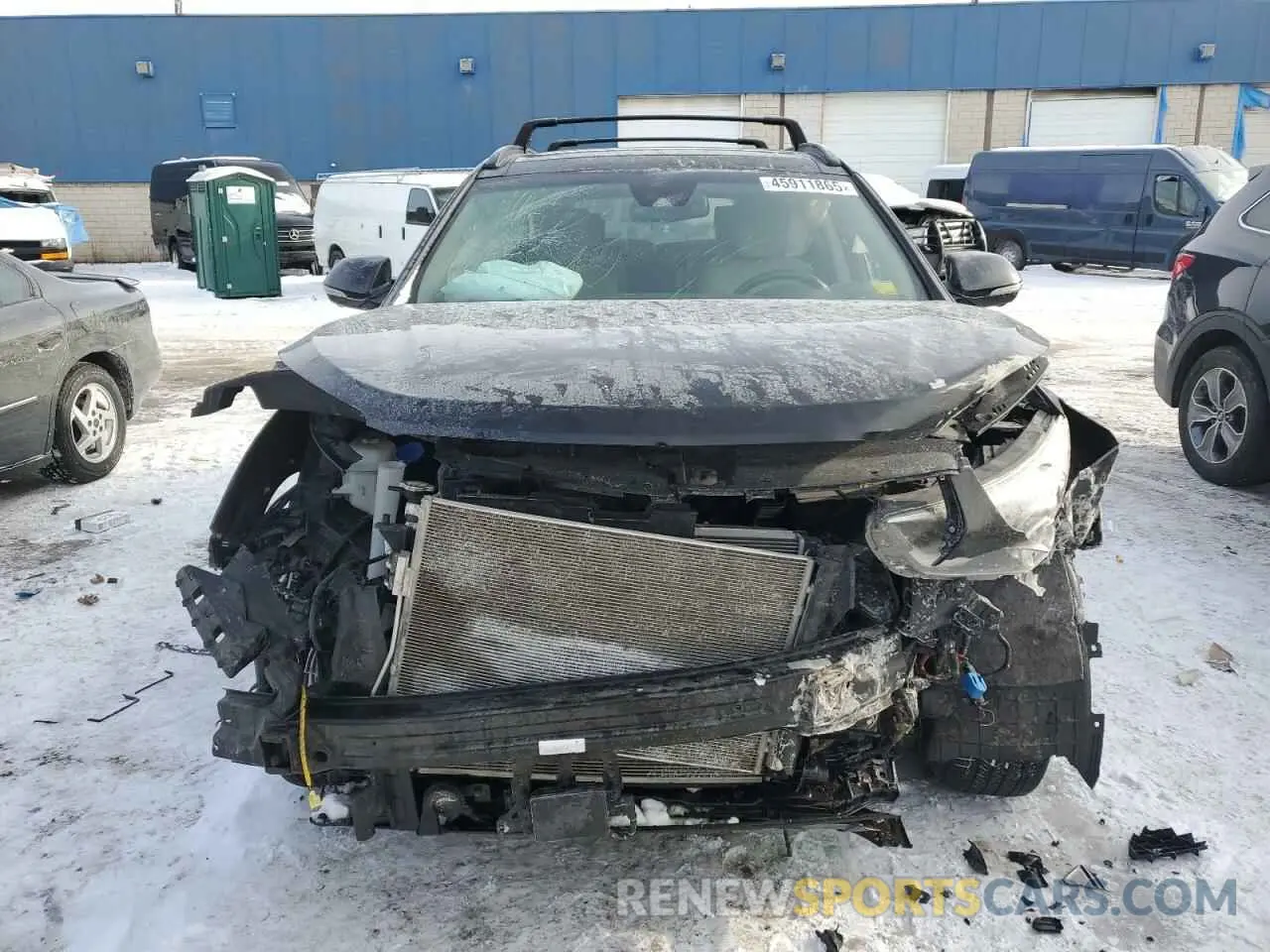 5 Photograph of a damaged car KM8SRDHF0KU302880 HYUNDAI SANTA FE 2019
