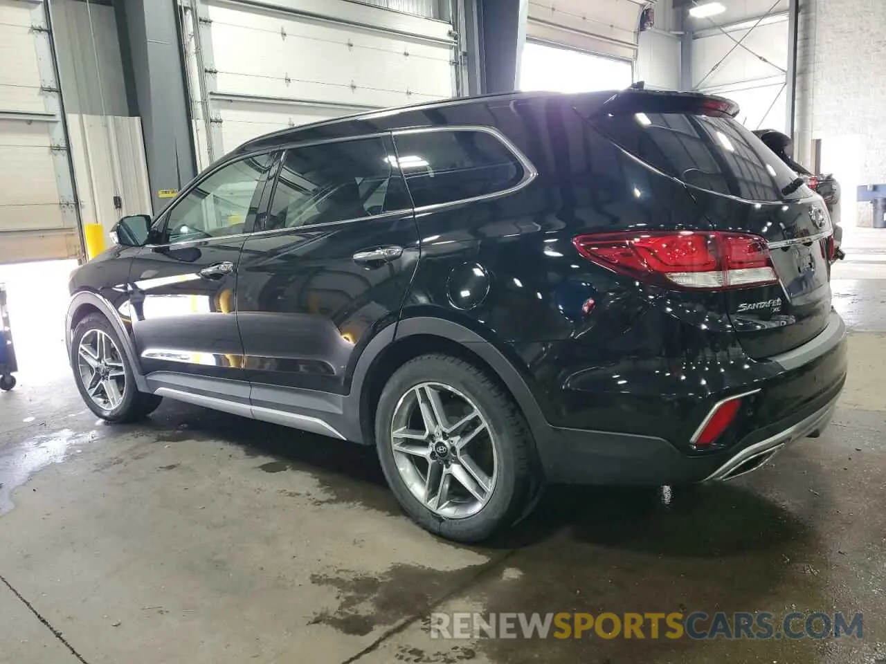 2 Photograph of a damaged car KM8SRDHF1KU309871 HYUNDAI SANTA FE 2019