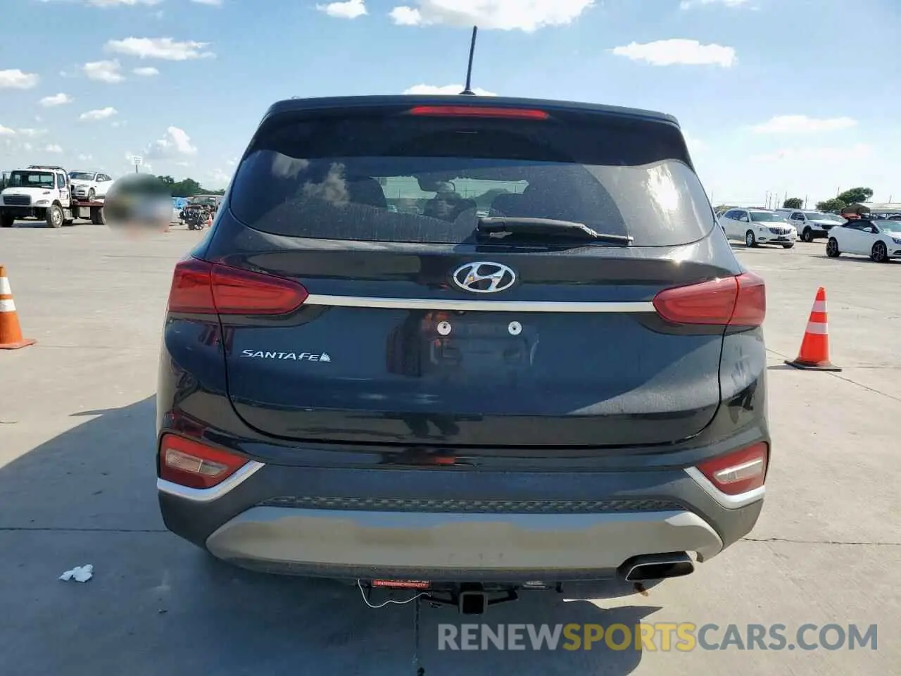 6 Фотография поврежденного автомобиля 5NMS23AD0LH160048 HYUNDAI SANTA FE 2020