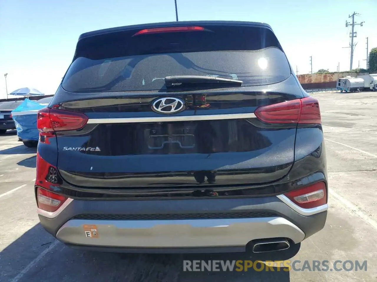 6 Photograph of a damaged car 5NMS23AD1LH194225 HYUNDAI SANTA FE 2020