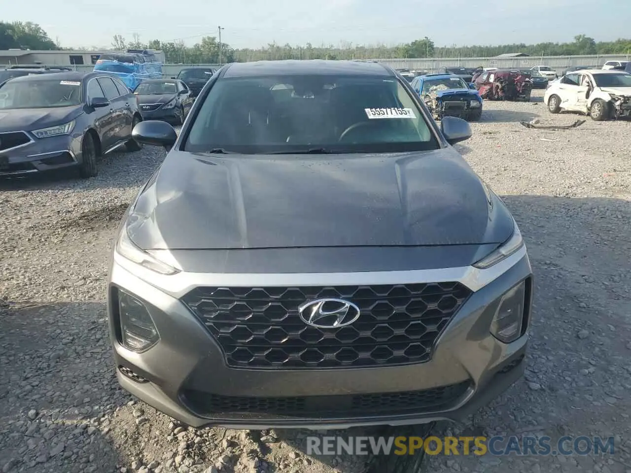 5 Photograph of a damaged car 5NMS23AD2LH146975 HYUNDAI SANTA FE 2020