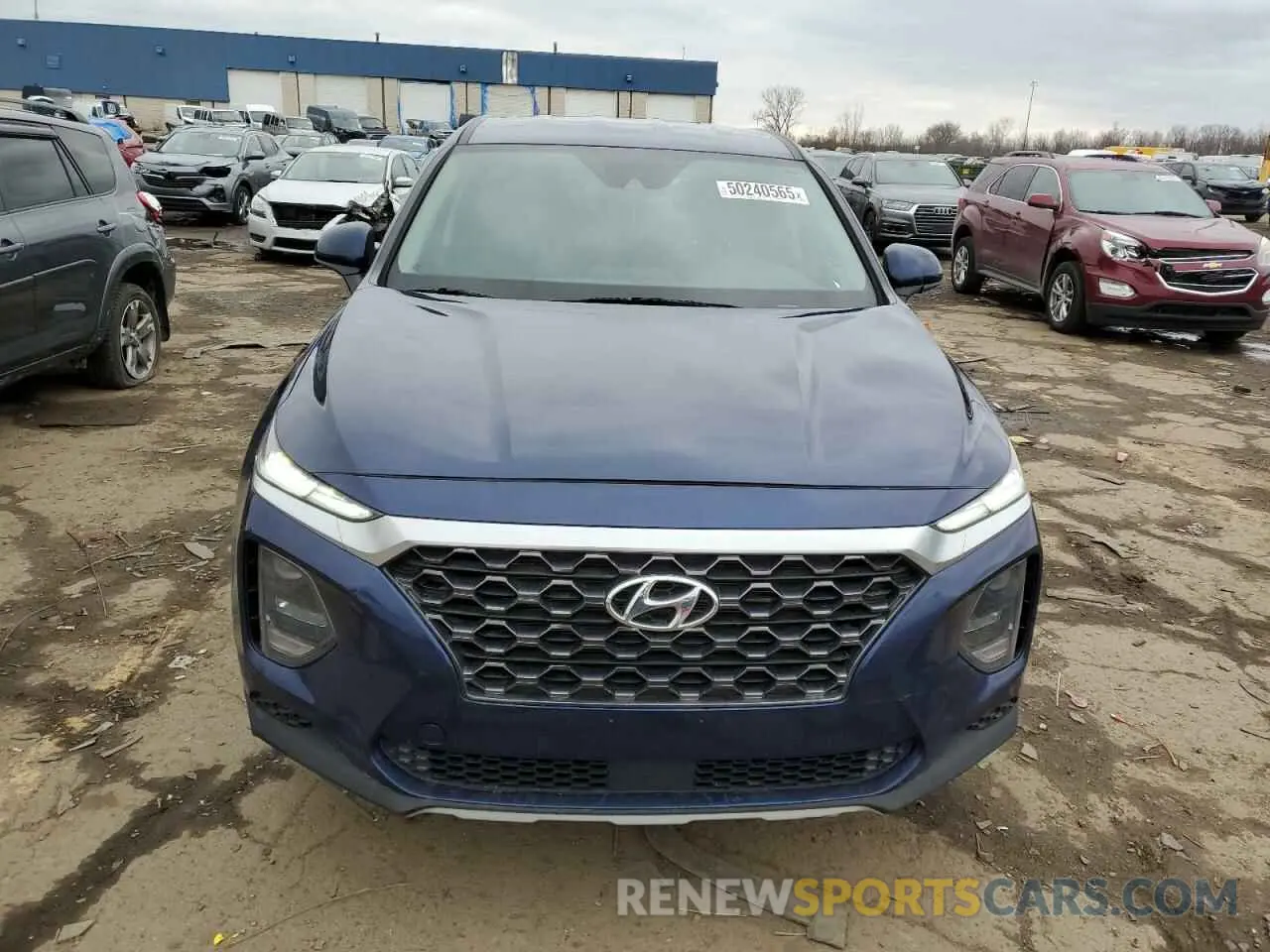 5 Photograph of a damaged car 5NMS23AD2LH277727 HYUNDAI SANTA FE 2020