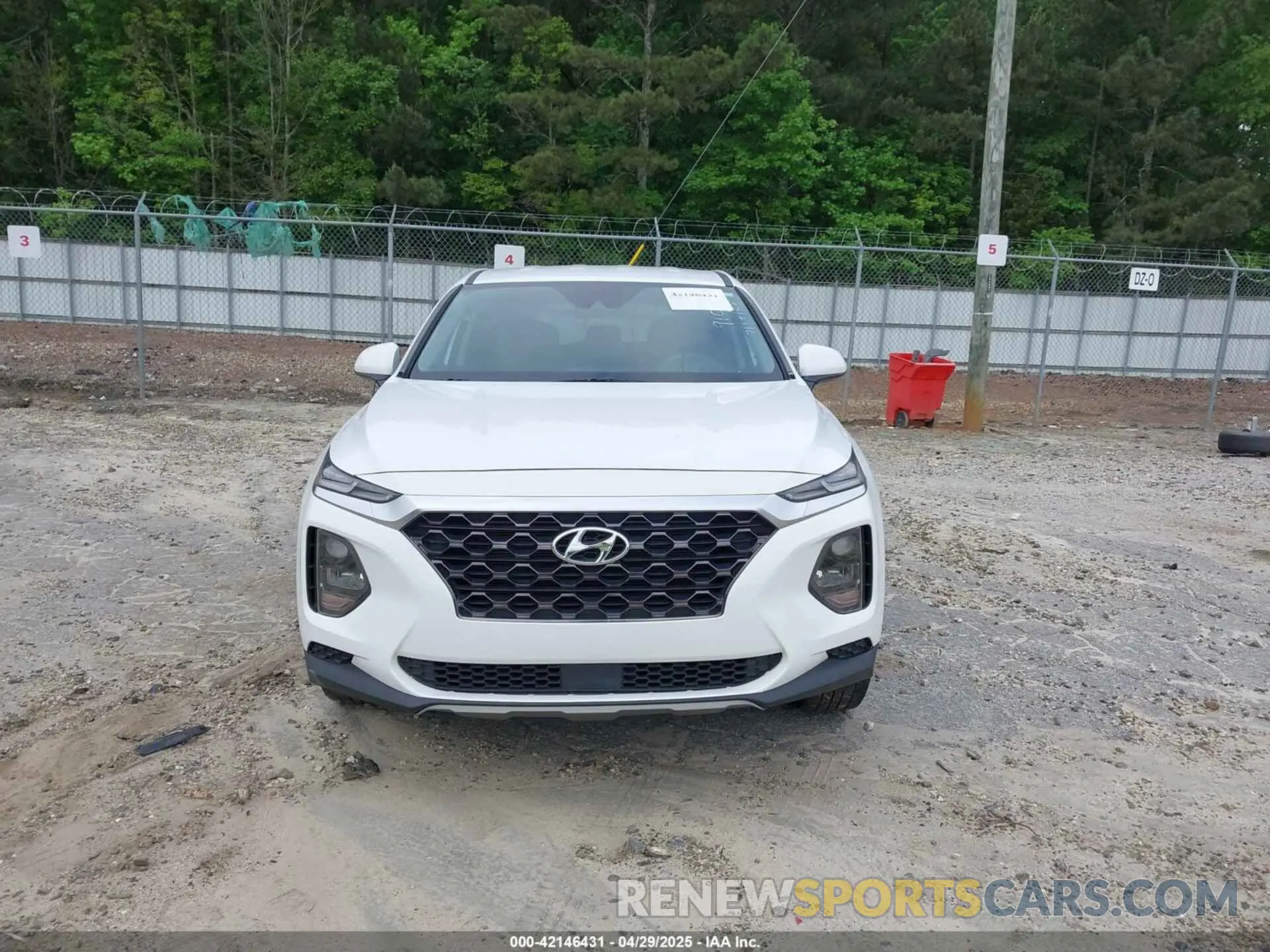 12 Photograph of a damaged car 5NMS23AD3LH139100 HYUNDAI SANTA FE 2020