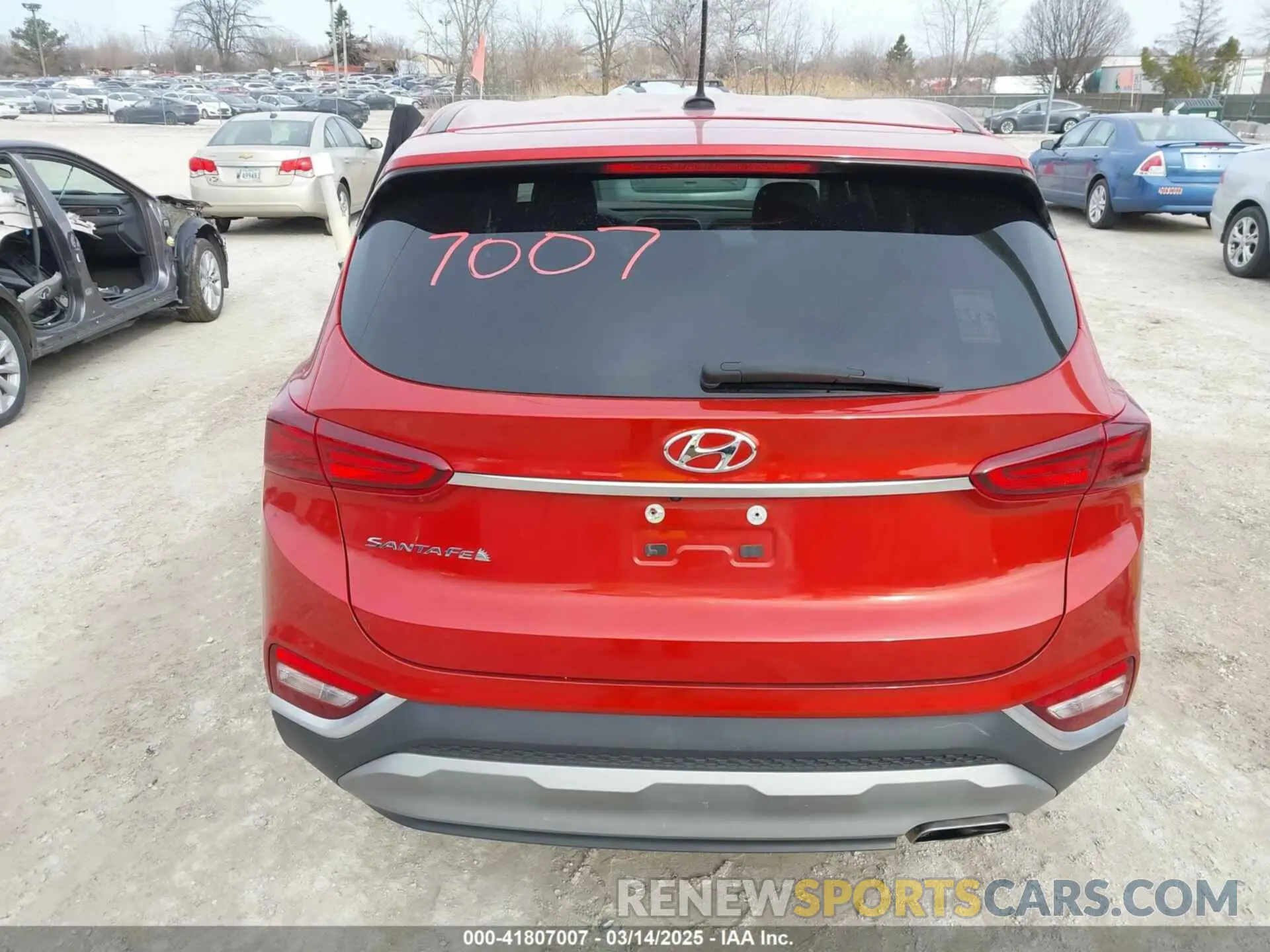 16 Photograph of a damaged car 5NMS23AD3LH254523 HYUNDAI SANTA FE 2020