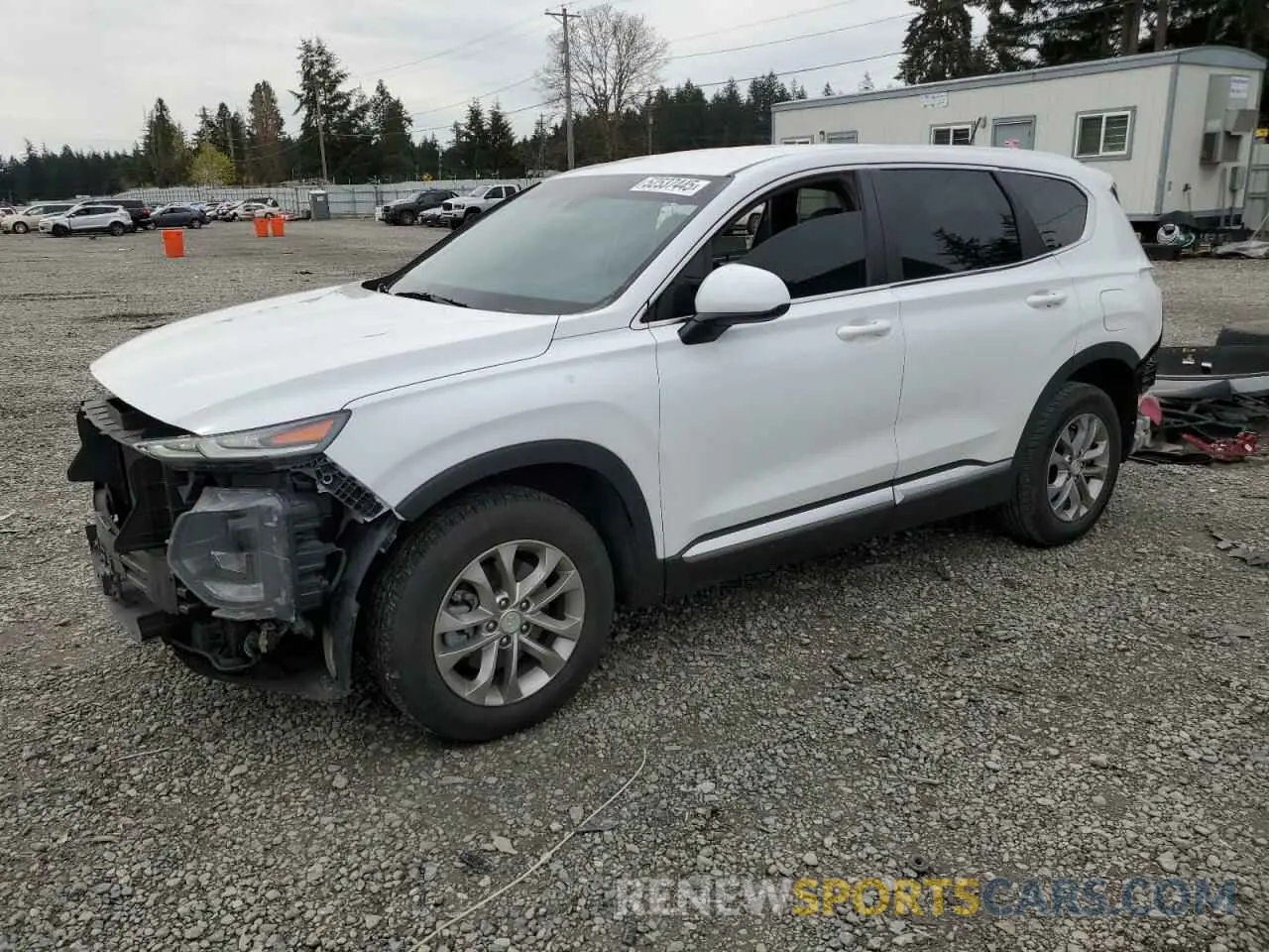 1 Photograph of a damaged car 5NMS23AD3LH278515 HYUNDAI SANTA FE 2020