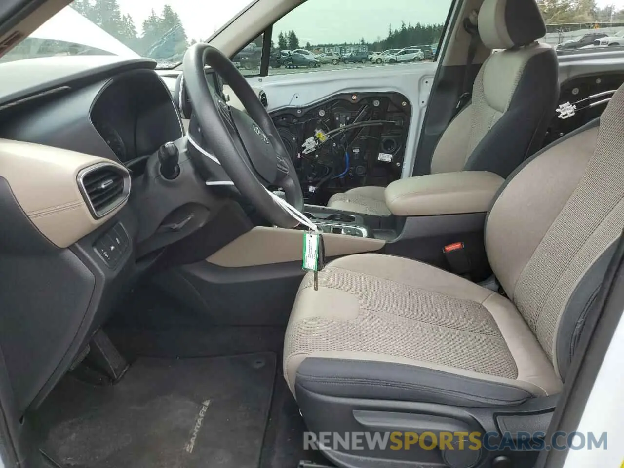 7 Photograph of a damaged car 5NMS23AD3LH278515 HYUNDAI SANTA FE 2020