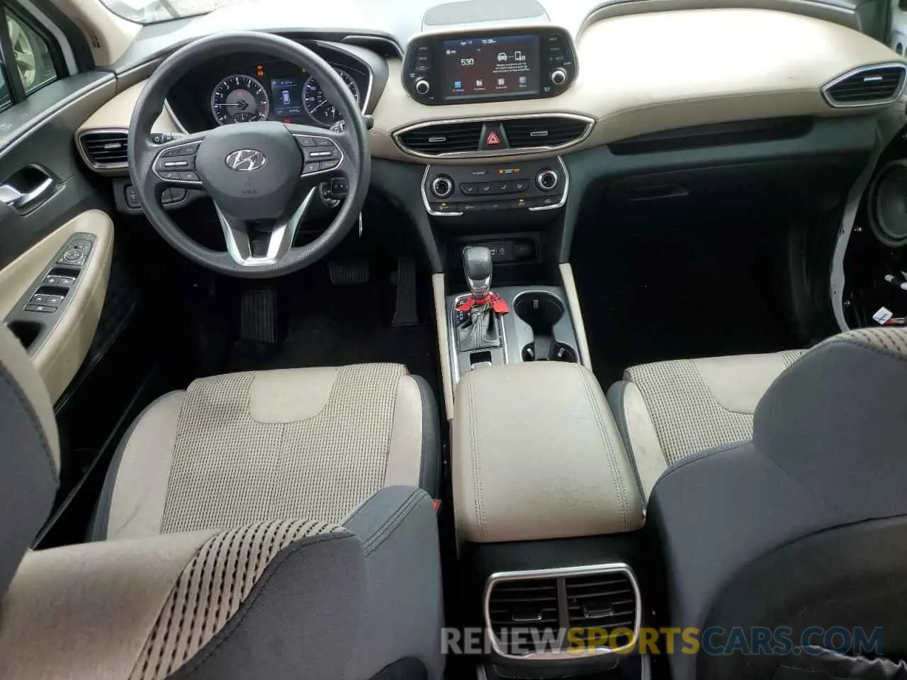 8 Photograph of a damaged car 5NMS23AD3LH278515 HYUNDAI SANTA FE 2020