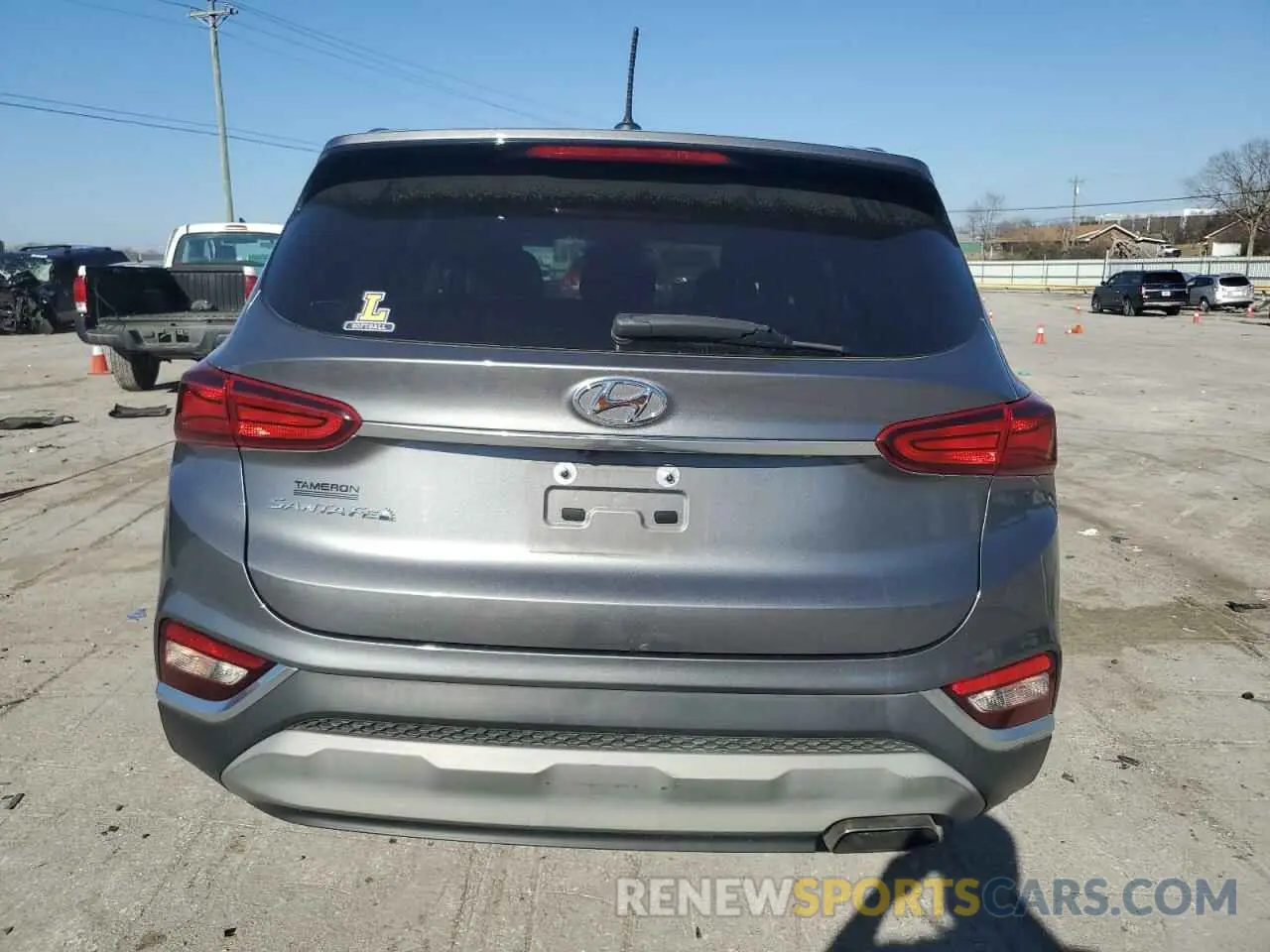 6 Photograph of a damaged car 5NMS23AD4LH142281 HYUNDAI SANTA FE 2020