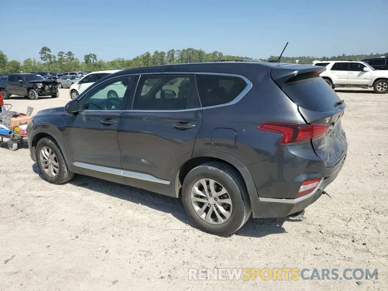 2 Photograph of a damaged car 5NMS23AD5LH221796 HYUNDAI SANTA FE 2020