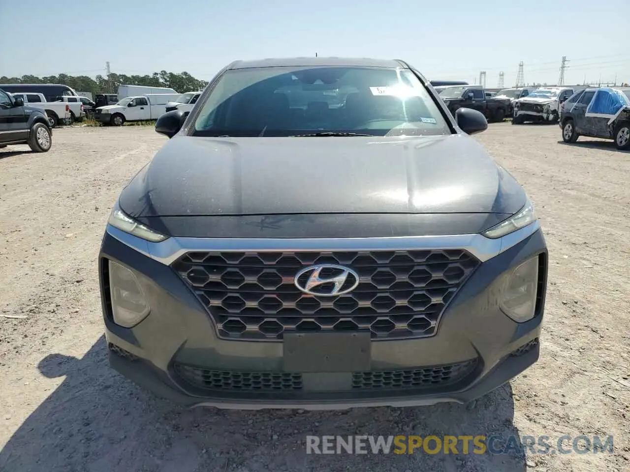 5 Photograph of a damaged car 5NMS23AD5LH221796 HYUNDAI SANTA FE 2020