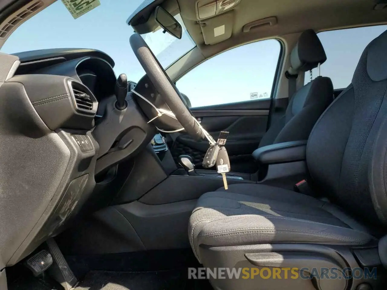 7 Photograph of a damaged car 5NMS23AD5LH221796 HYUNDAI SANTA FE 2020
