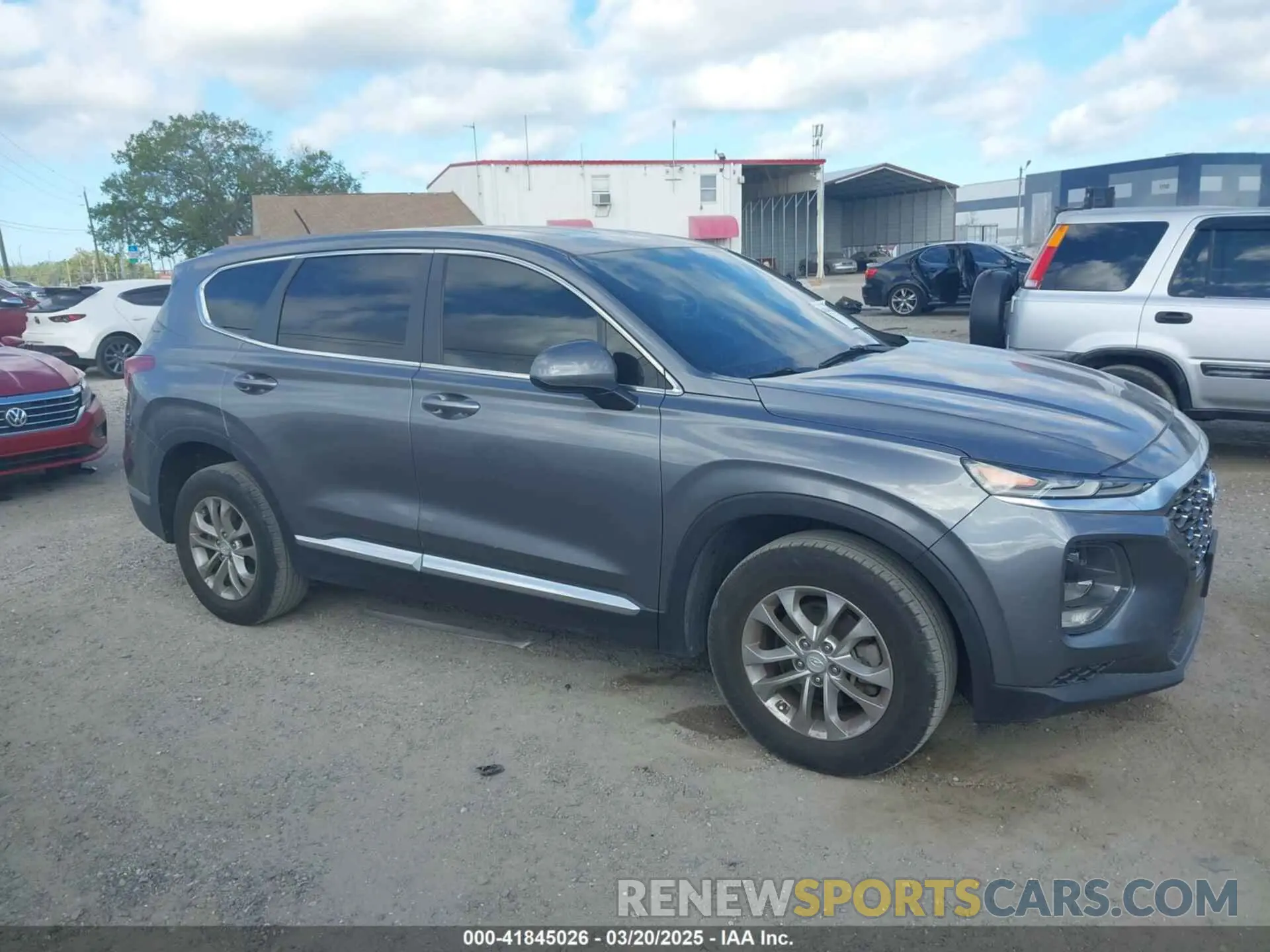 13 Photograph of a damaged car 5NMS23AD7LH157700 HYUNDAI SANTA FE 2020