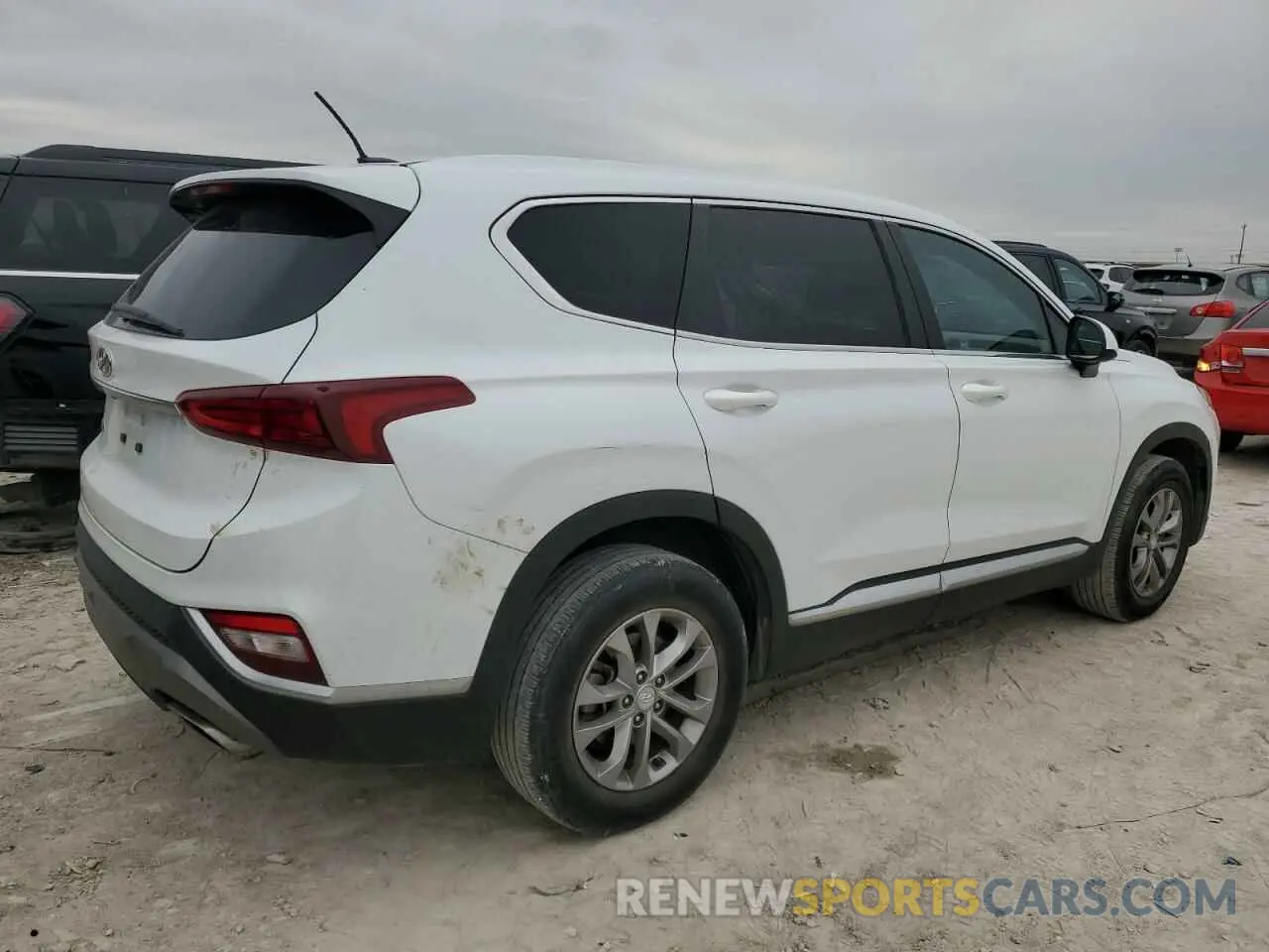 3 Photograph of a damaged car 5NMS23AD7LH216034 HYUNDAI SANTA FE 2020