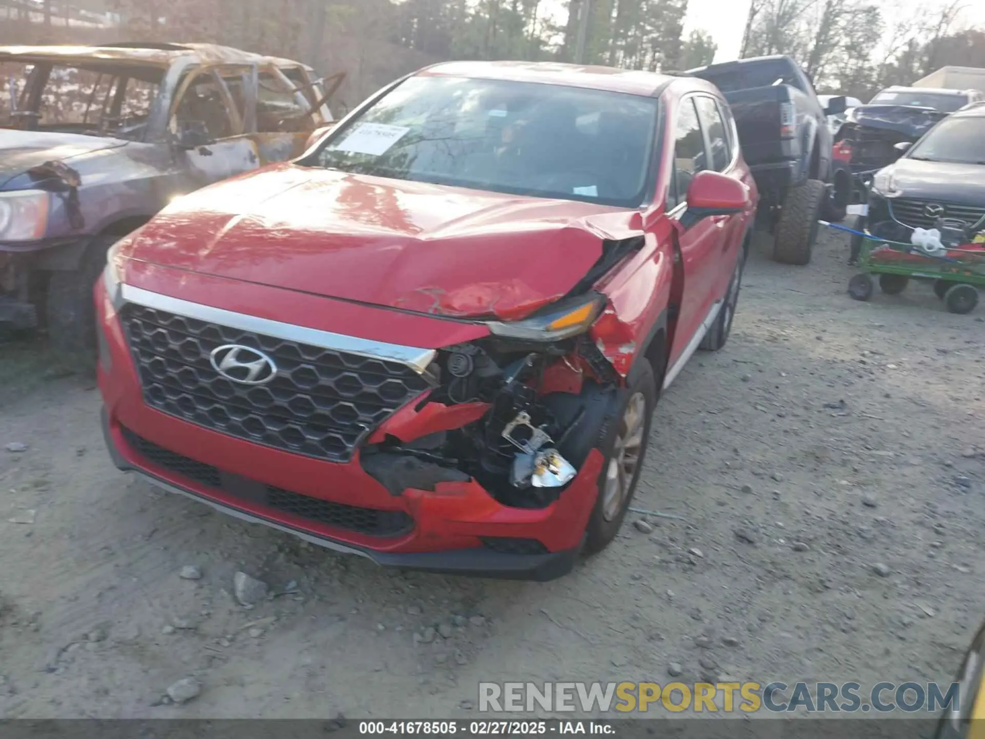 2 Фотография поврежденного автомобиля 5NMS23AD7LH269056 HYUNDAI SANTA FE 2020