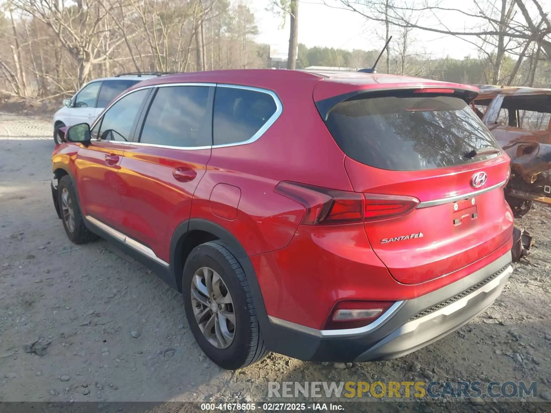 3 Фотография поврежденного автомобиля 5NMS23AD7LH269056 HYUNDAI SANTA FE 2020