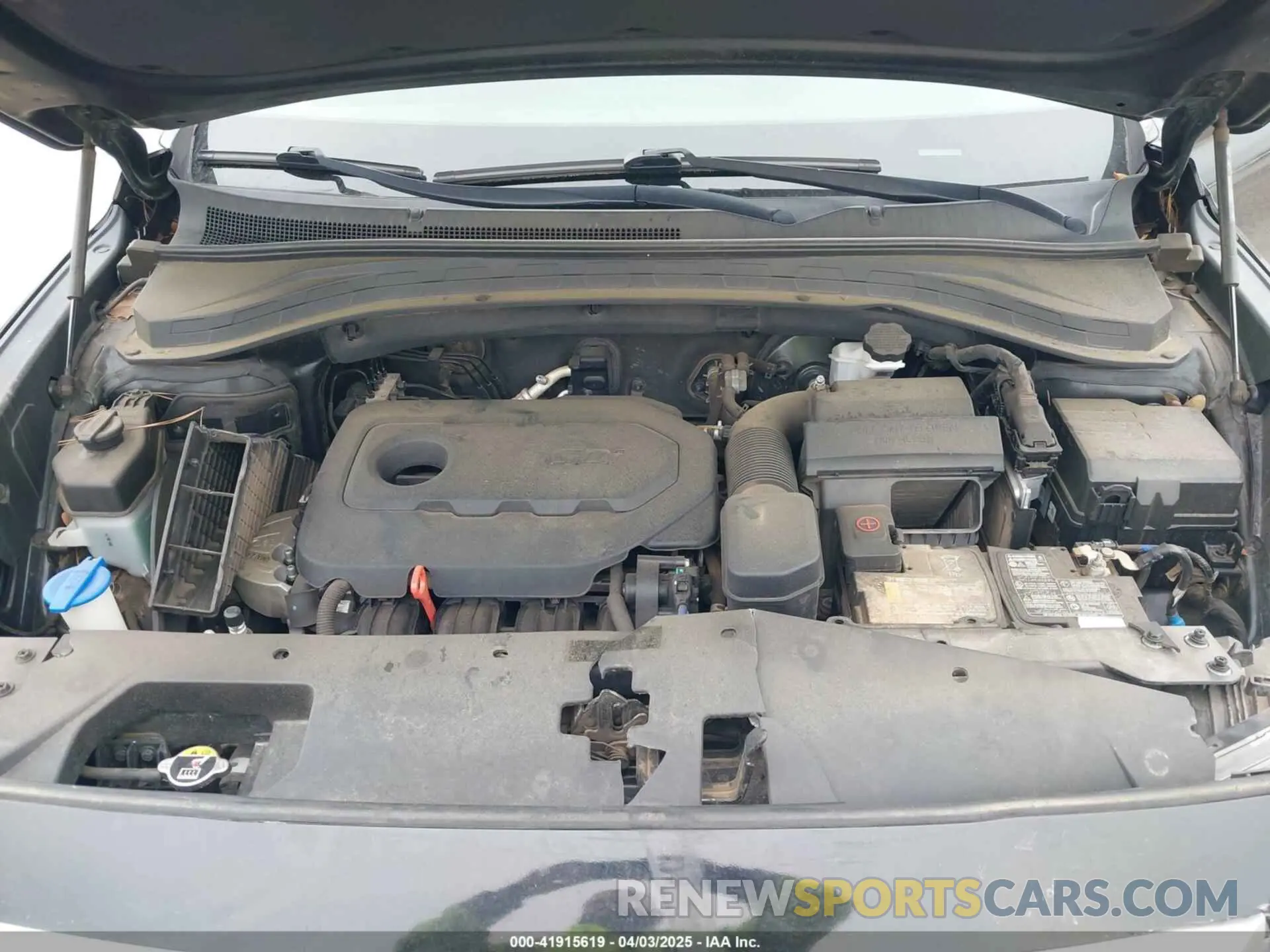 10 Фотография поврежденного автомобиля 5NMS23AD8LH151453 HYUNDAI SANTA FE 2020