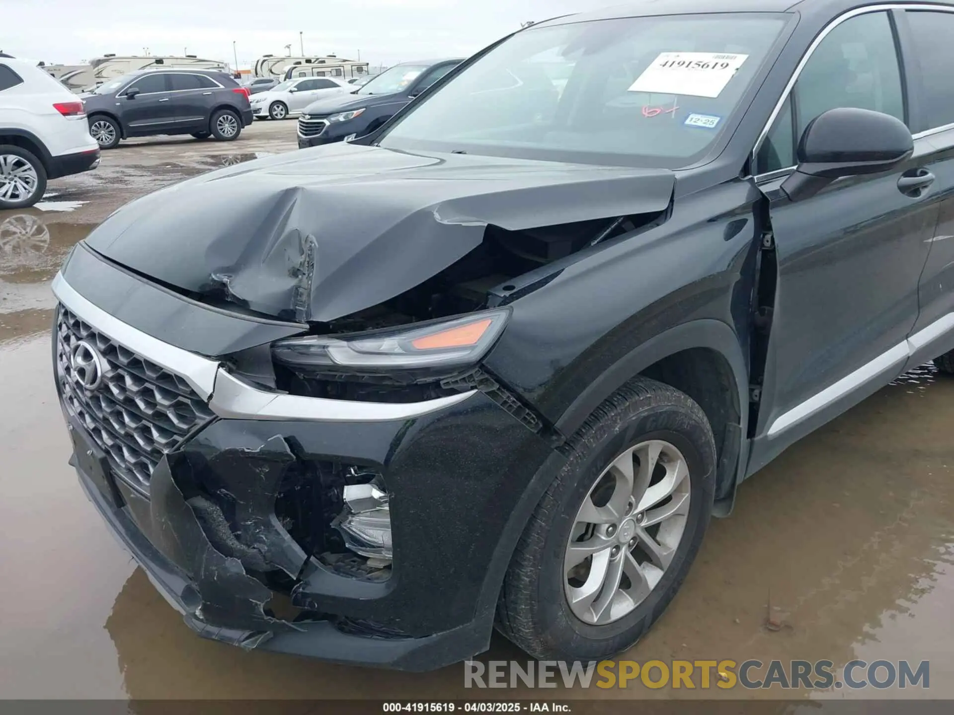 6 Фотография поврежденного автомобиля 5NMS23AD8LH151453 HYUNDAI SANTA FE 2020