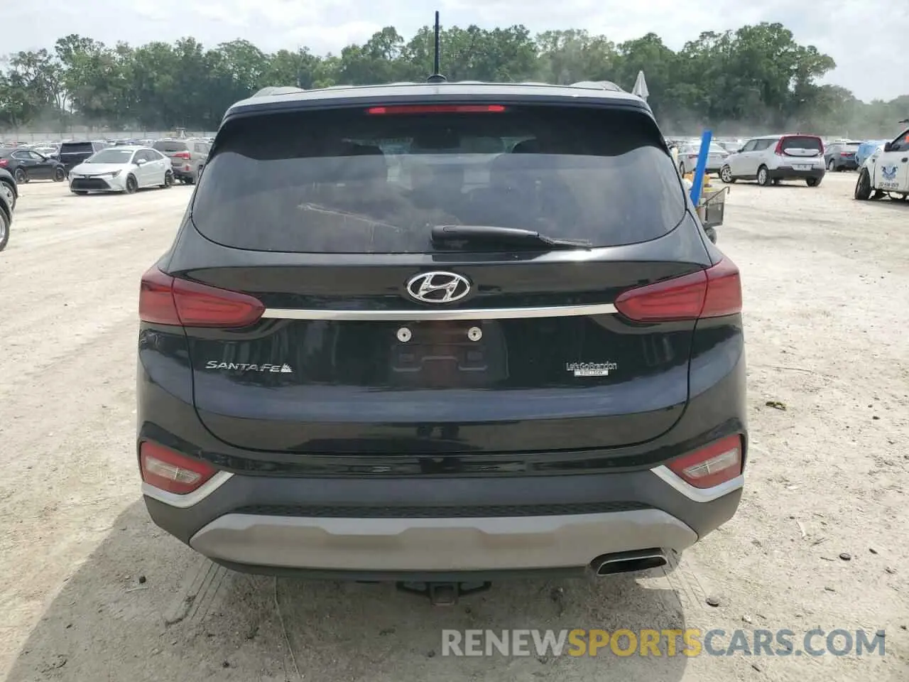 6 Фотография поврежденного автомобиля 5NMS23AD8LH178233 HYUNDAI SANTA FE 2020