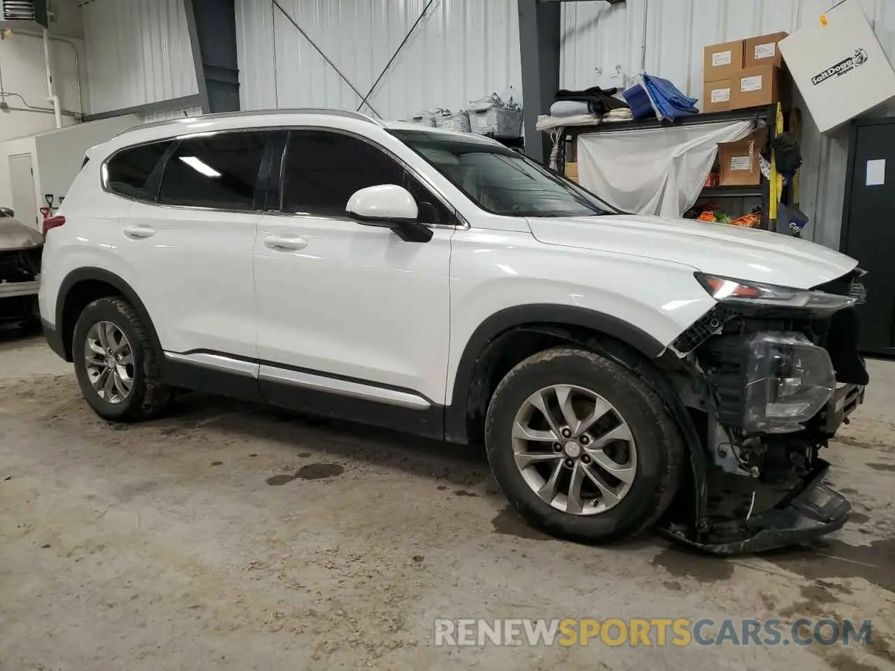 4 Photograph of a damaged car 5NMS23AD8LH189118 HYUNDAI SANTA FE 2020