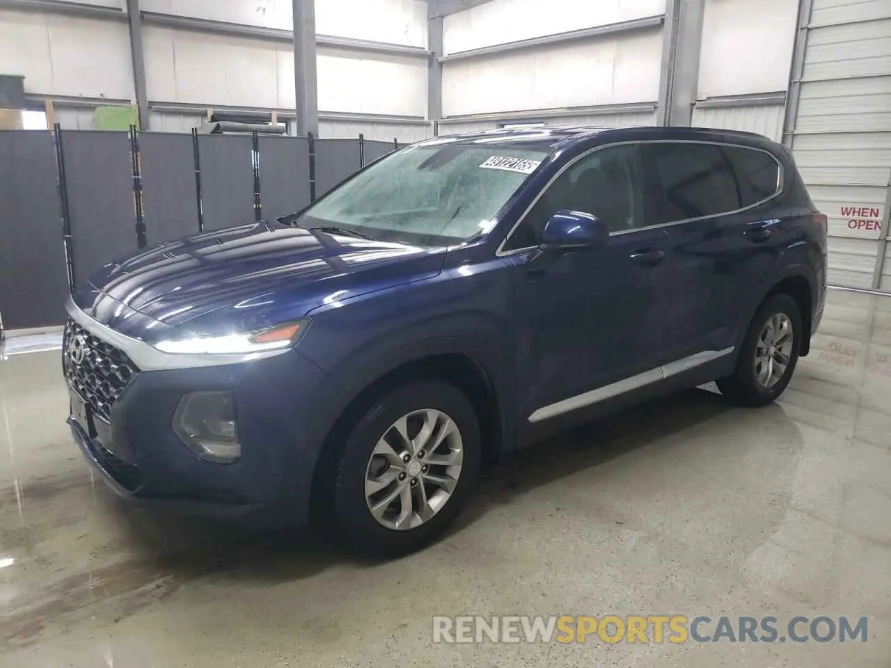 1 Photograph of a damaged car 5NMS23AD9LH193811 HYUNDAI SANTA FE 2020