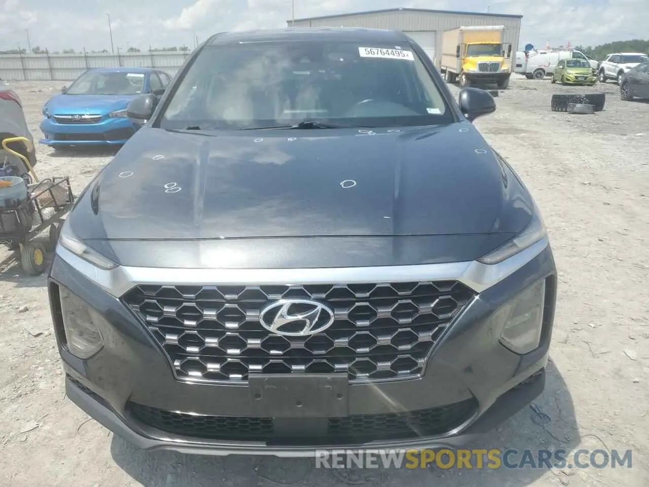 5 Photograph of a damaged car 5NMS23ADXLH186026 HYUNDAI SANTA FE 2020