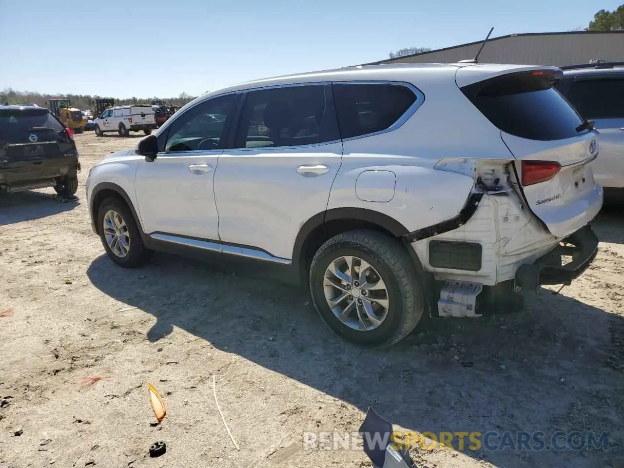 2 Photograph of a damaged car 5NMS2CAD0LH286734 HYUNDAI SANTA FE 2020