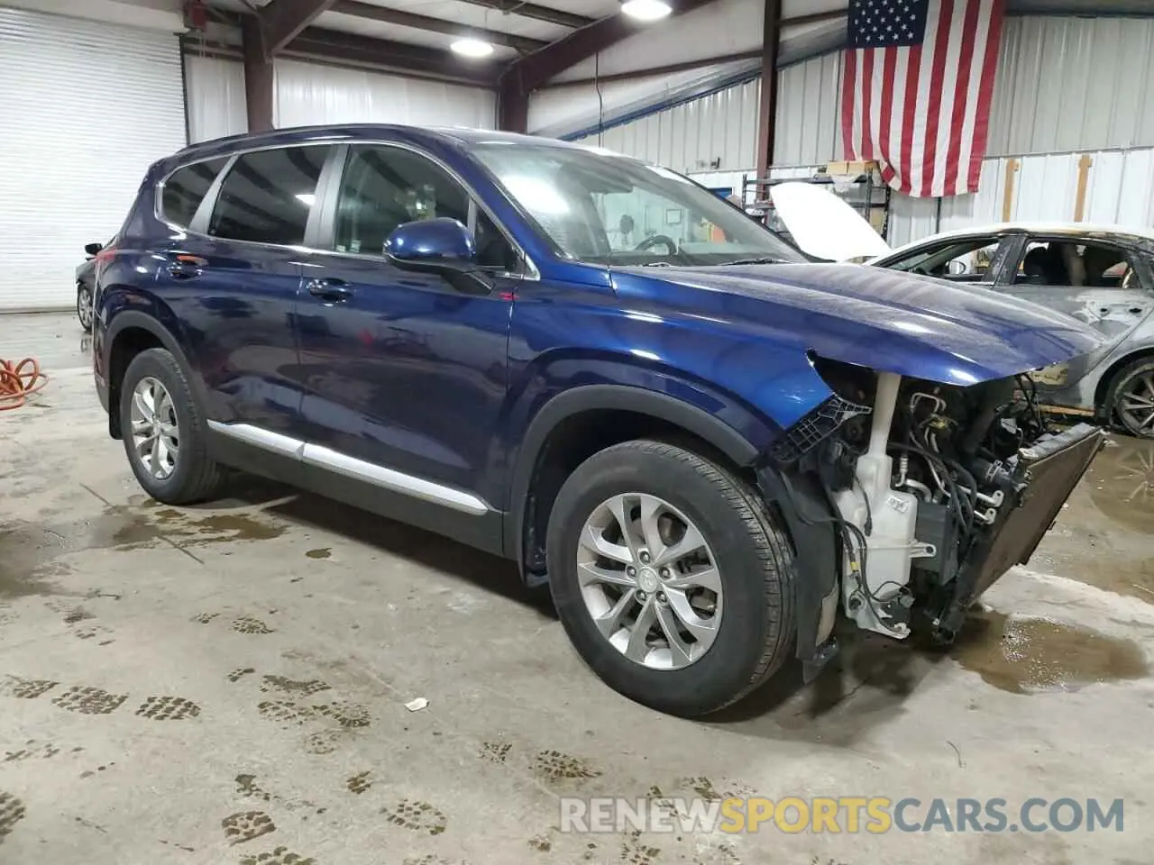 4 Фотография поврежденного автомобиля 5NMS2CAD1LH148006 HYUNDAI SANTA FE 2020