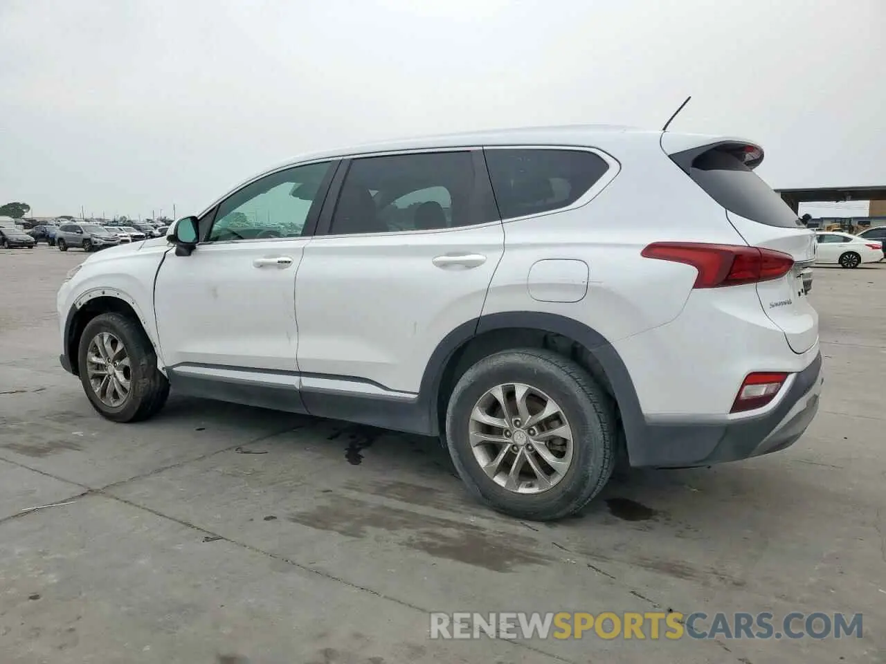 2 Photograph of a damaged car 5NMS2CAD1LH157689 HYUNDAI SANTA FE 2020