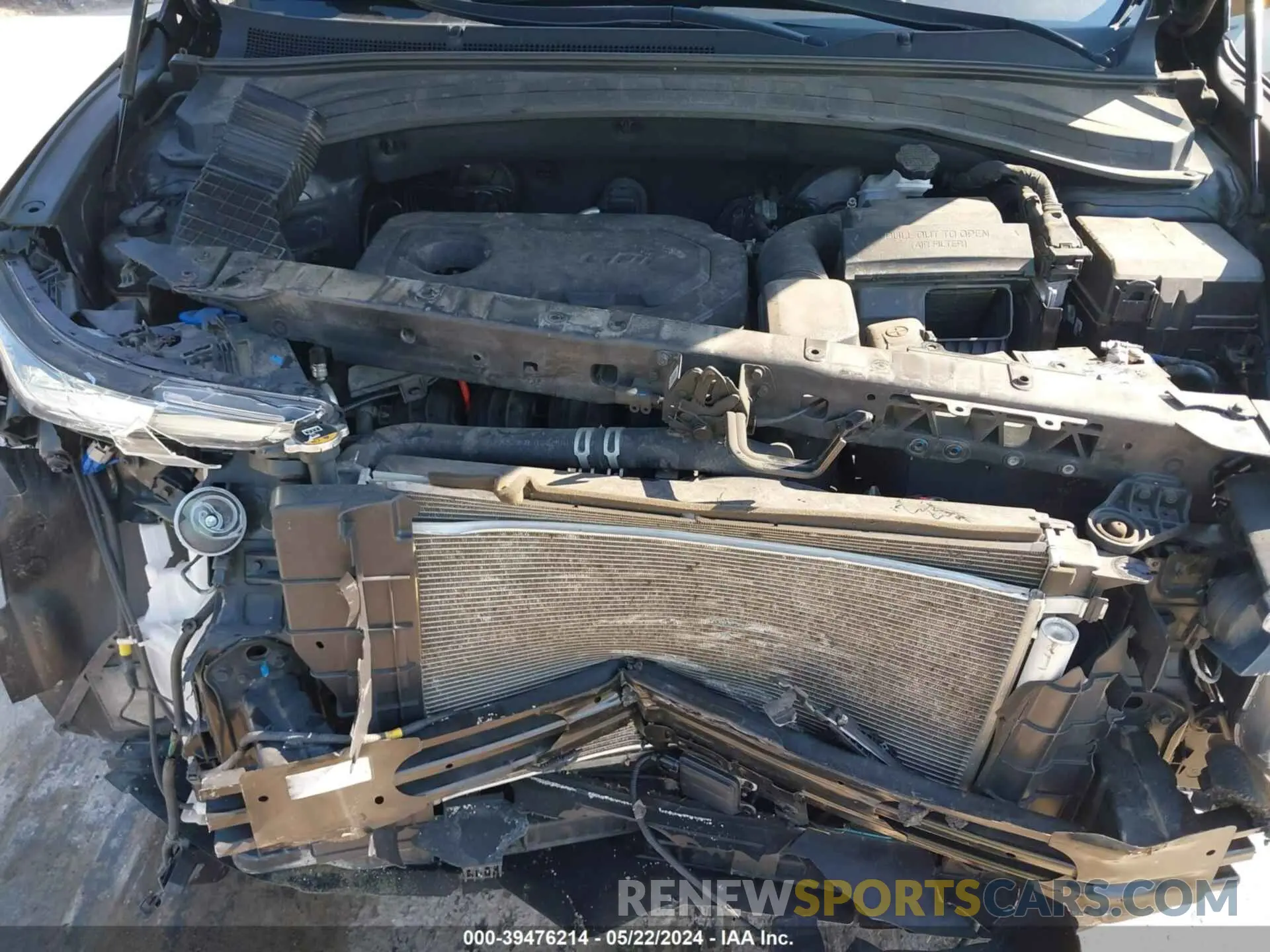 10 Фотография поврежденного автомобиля 5NMS2CAD1LH229443 HYUNDAI SANTA FE 2020