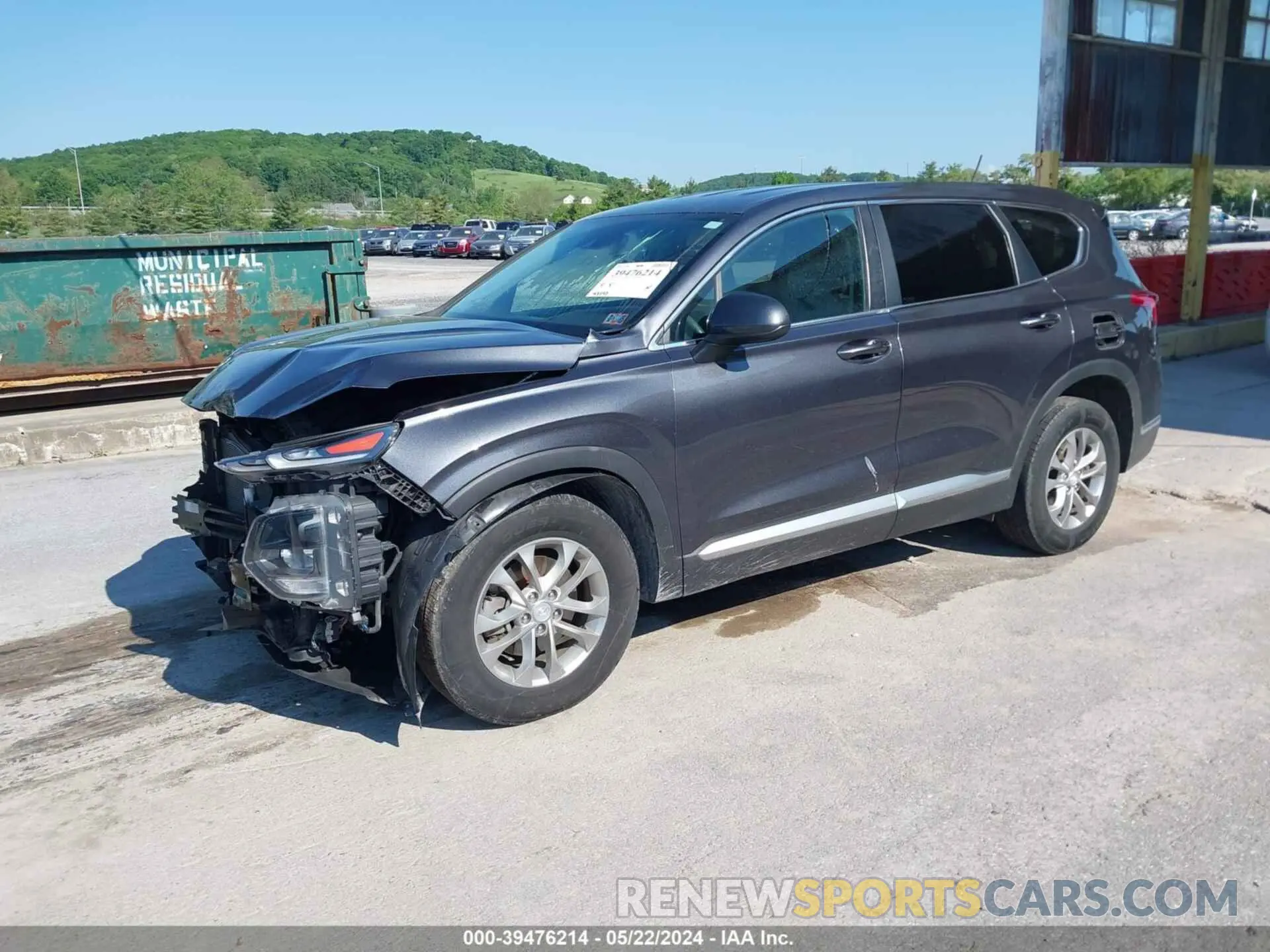 2 Фотография поврежденного автомобиля 5NMS2CAD1LH229443 HYUNDAI SANTA FE 2020