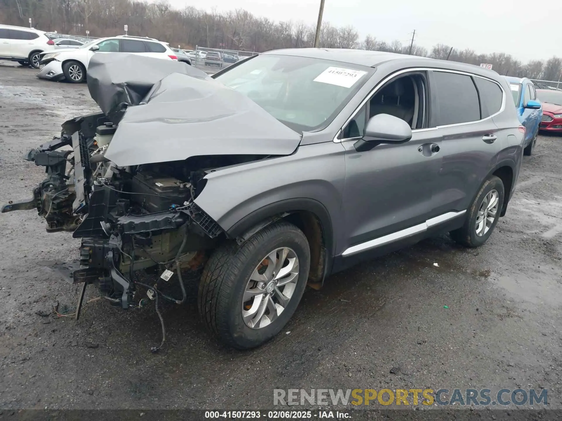 2 Фотография поврежденного автомобиля 5NMS2CAD2LH149343 HYUNDAI SANTA FE 2020