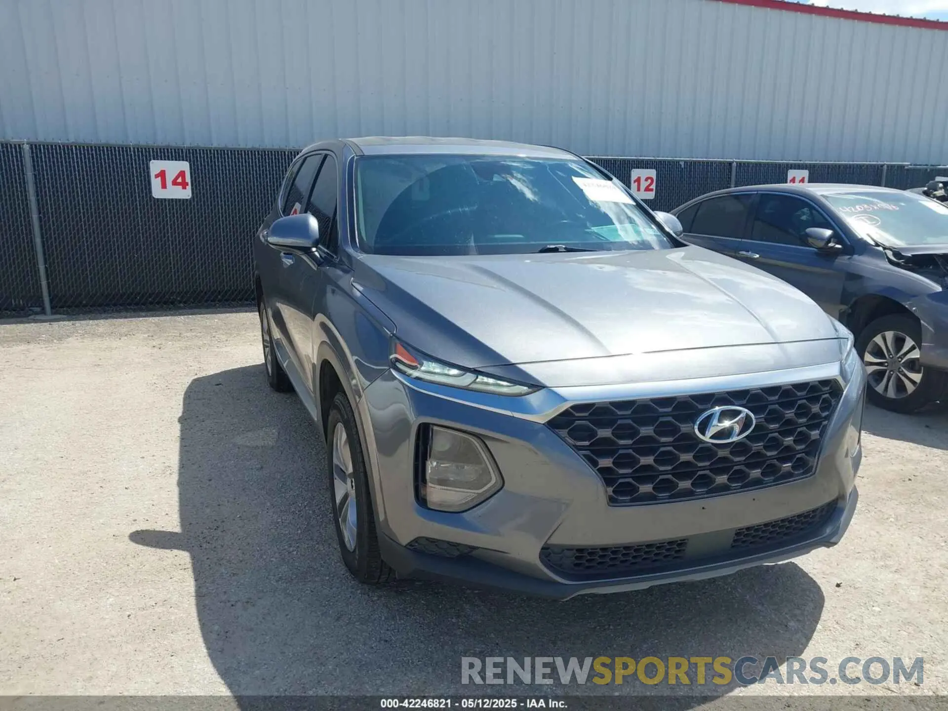 1 Photograph of a damaged car 5NMS2CAD2LH157121 HYUNDAI SANTA FE 2020