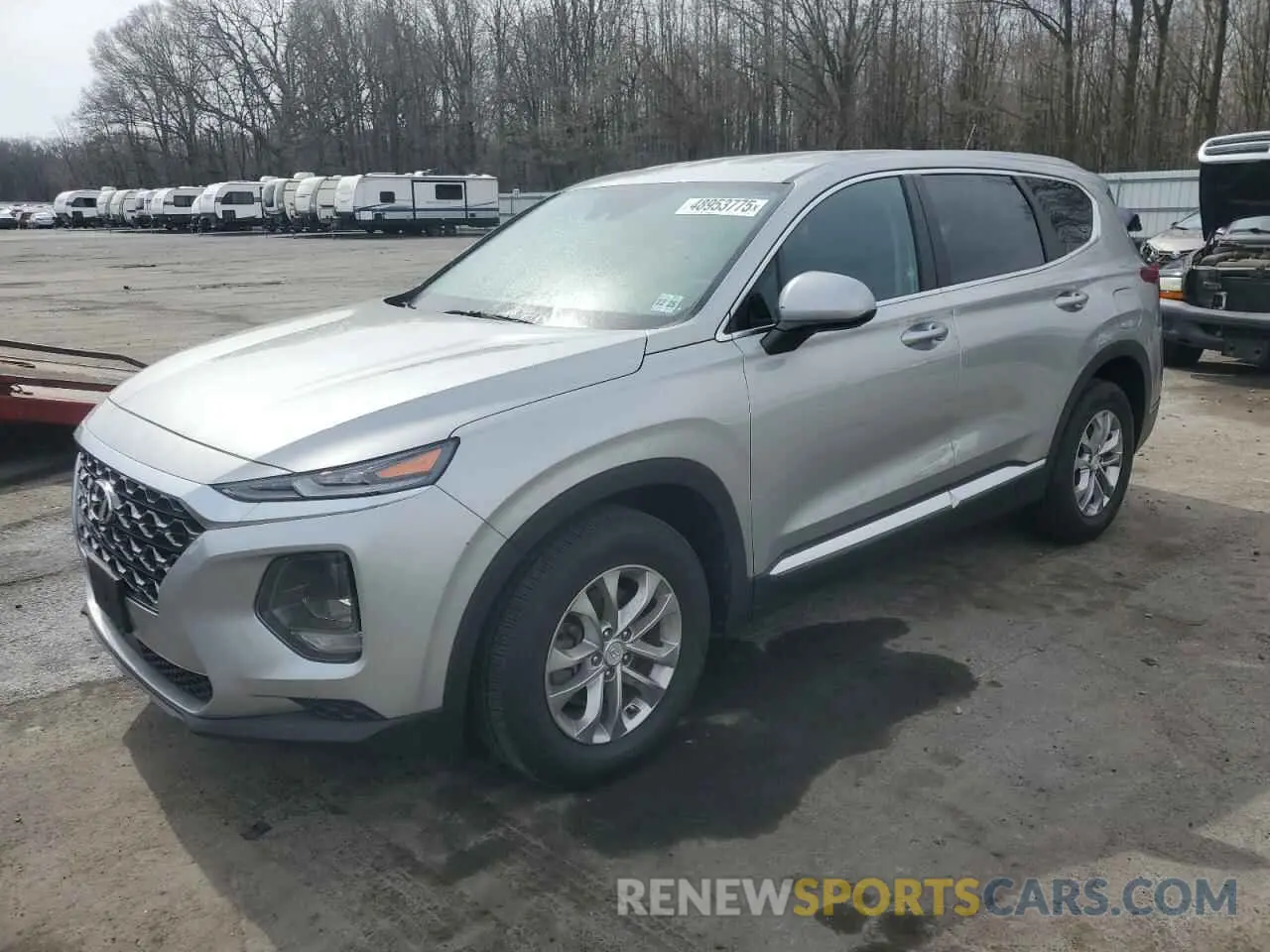 1 Photograph of a damaged car 5NMS2CAD2LH300990 HYUNDAI SANTA FE 2020